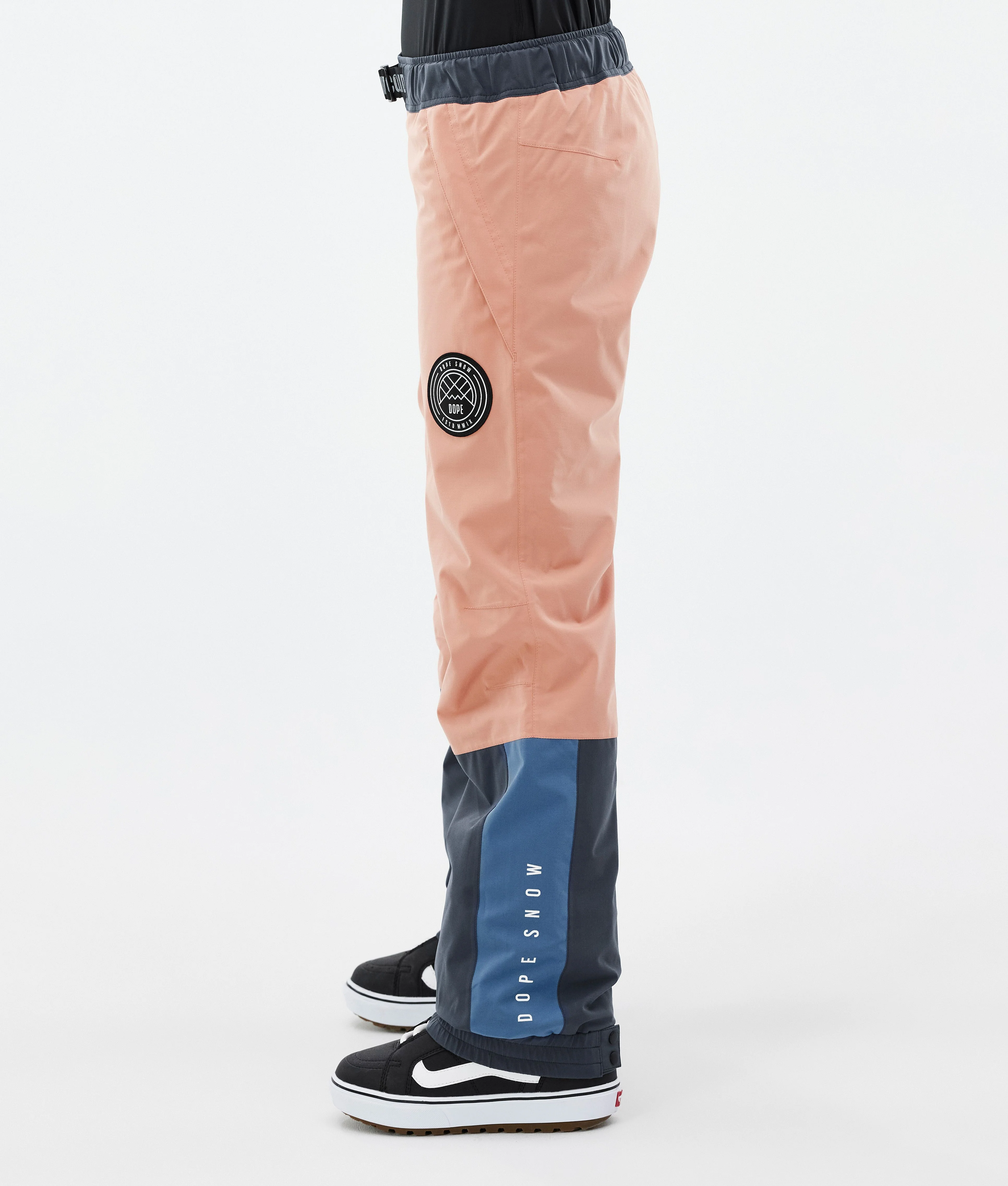 Snowboard Pants Women Faded Peach/Blue Steel/Black/Metal Blue