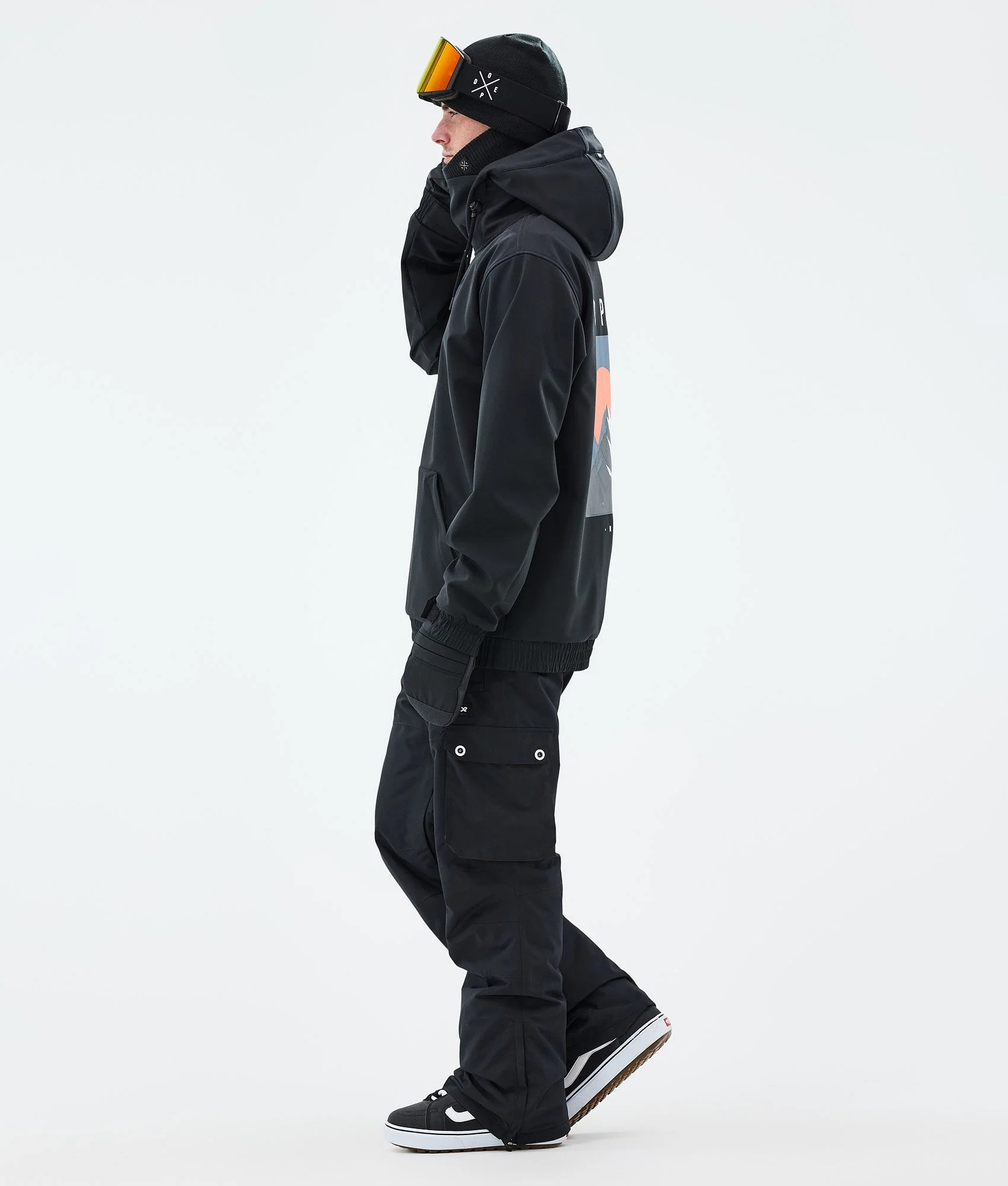 Snowboard Jacket Men Aphex Black