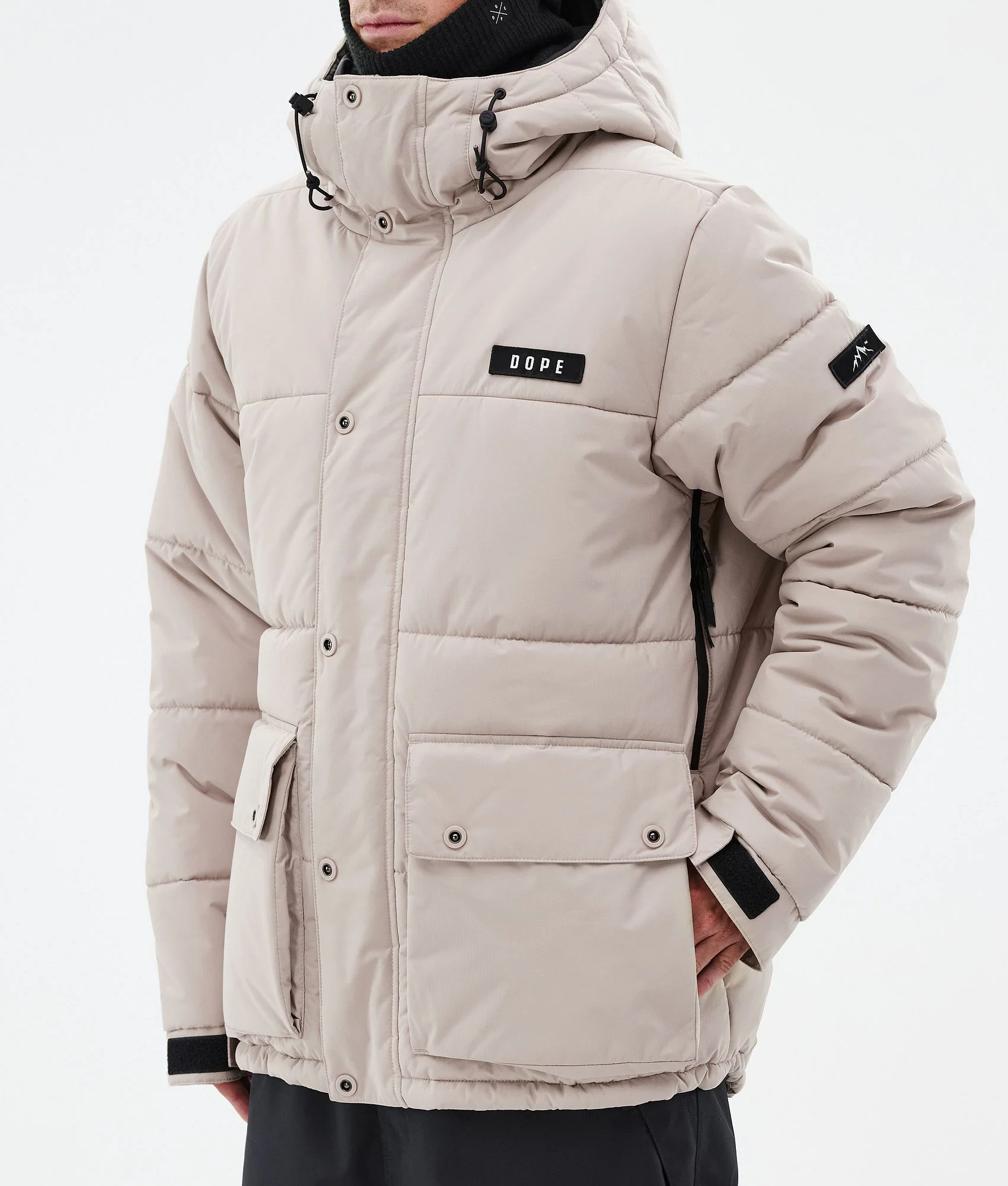 Snowboard Jacket Men Sand