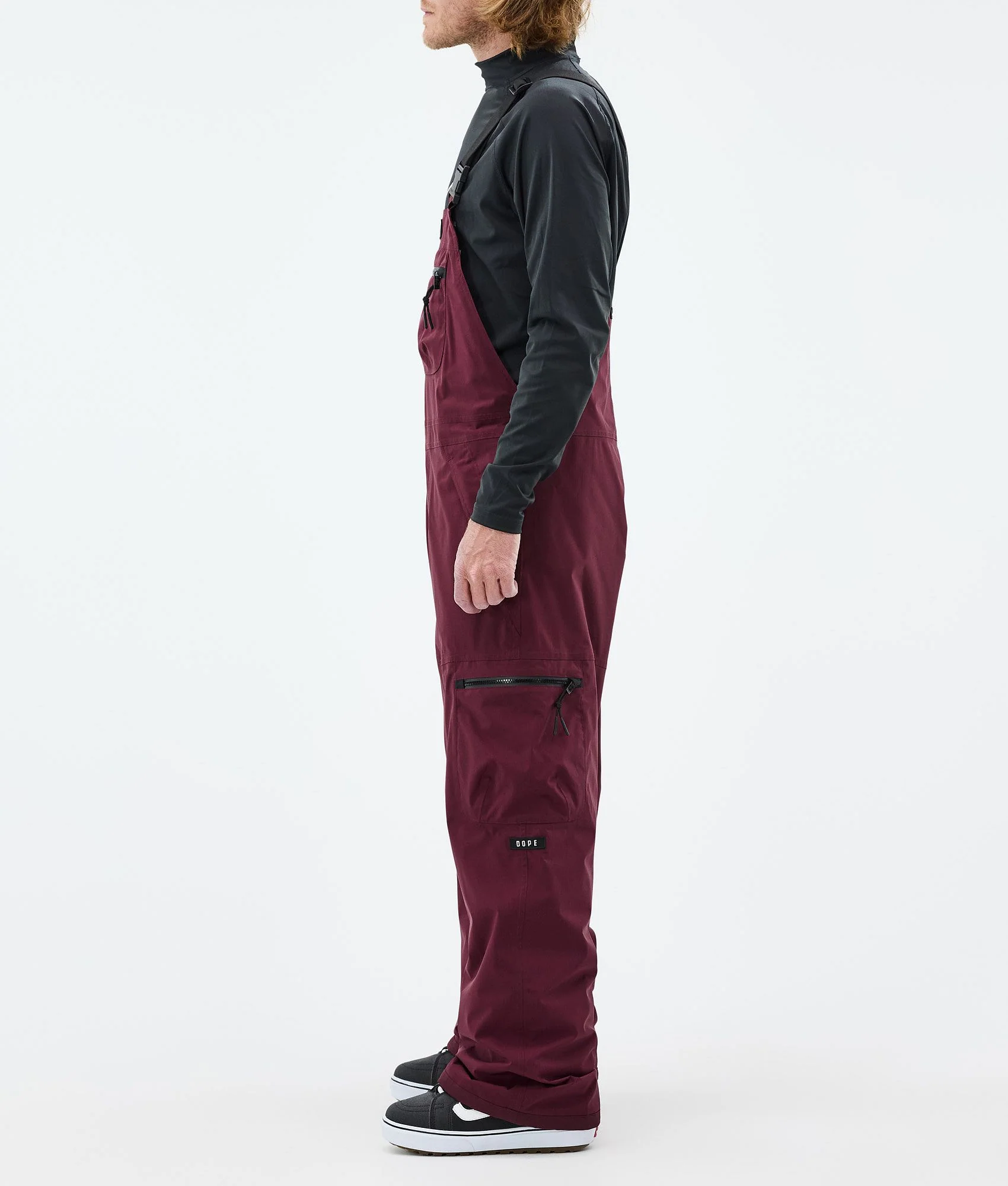 Snowboard Pants Men Burgundy