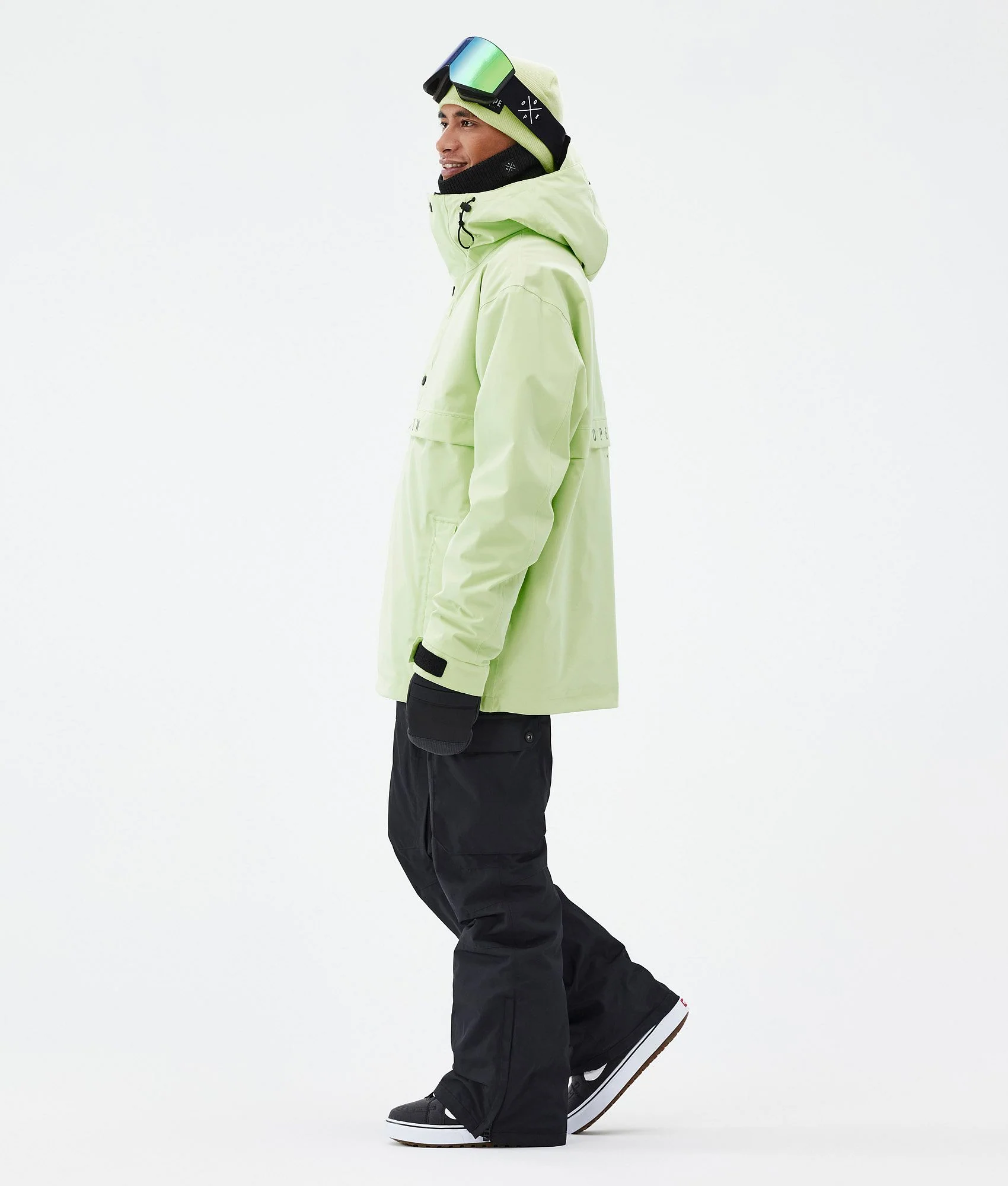 Snowboard Jacket Men Faded Neon