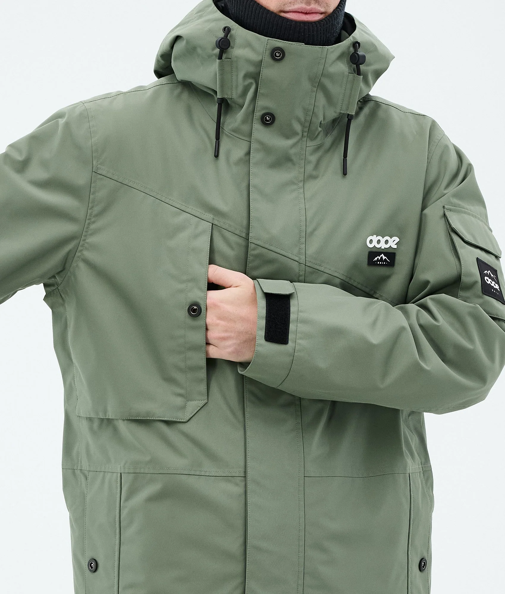 Snowboard Jacket Men Moss Green