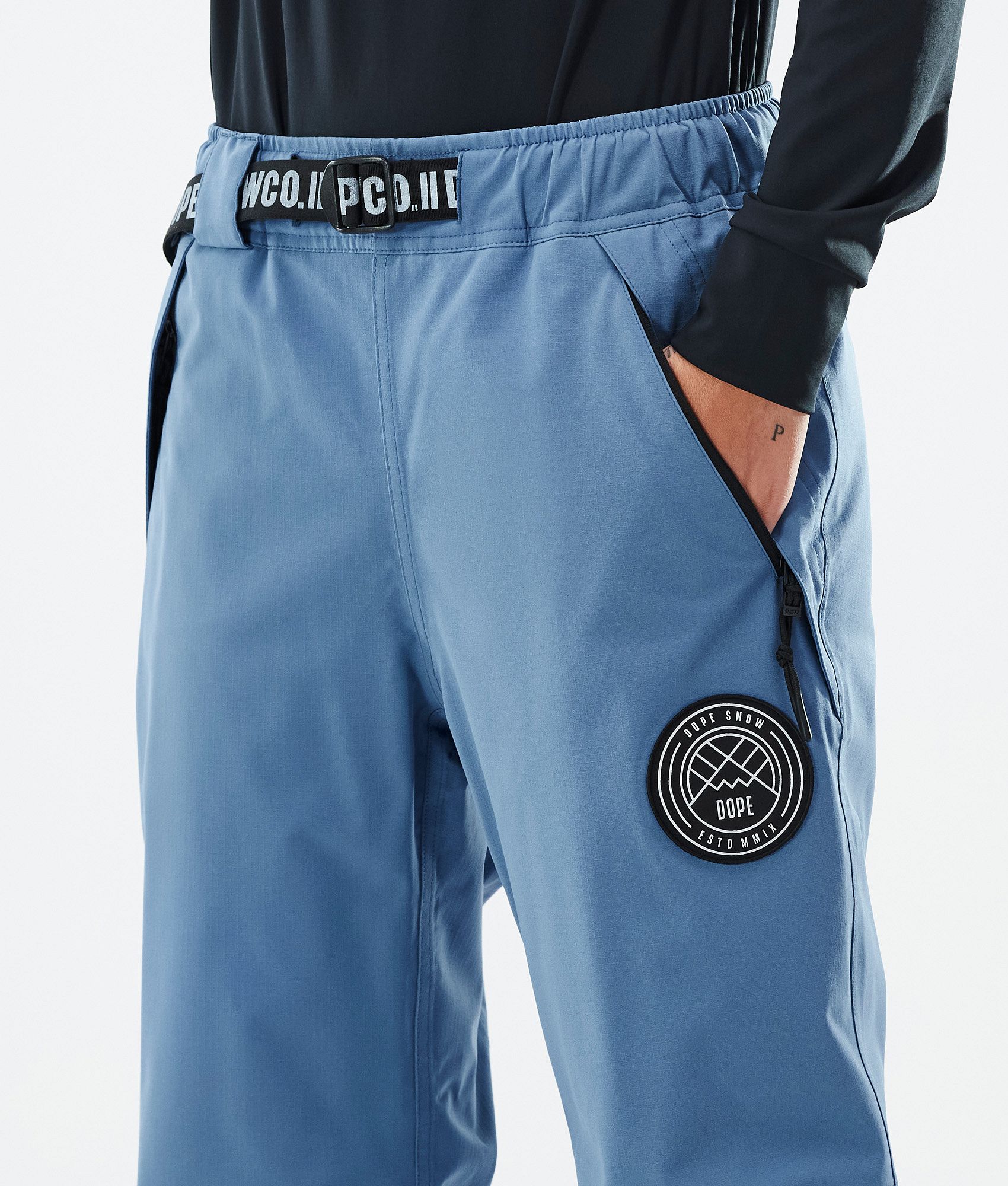 Snowboard Pants Women Blue Steel