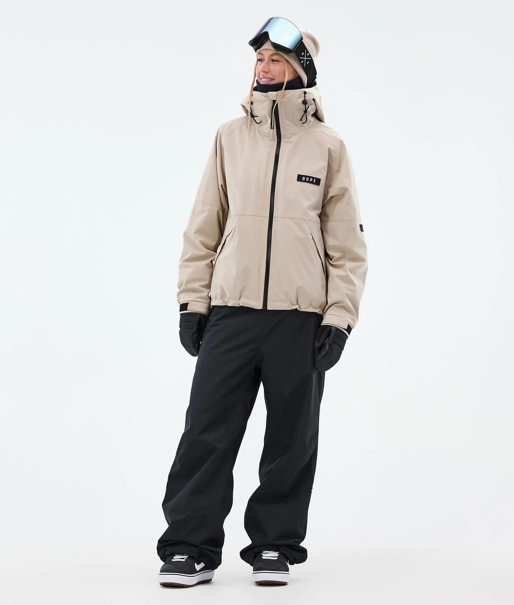 Snowboard Jacket Women Sand