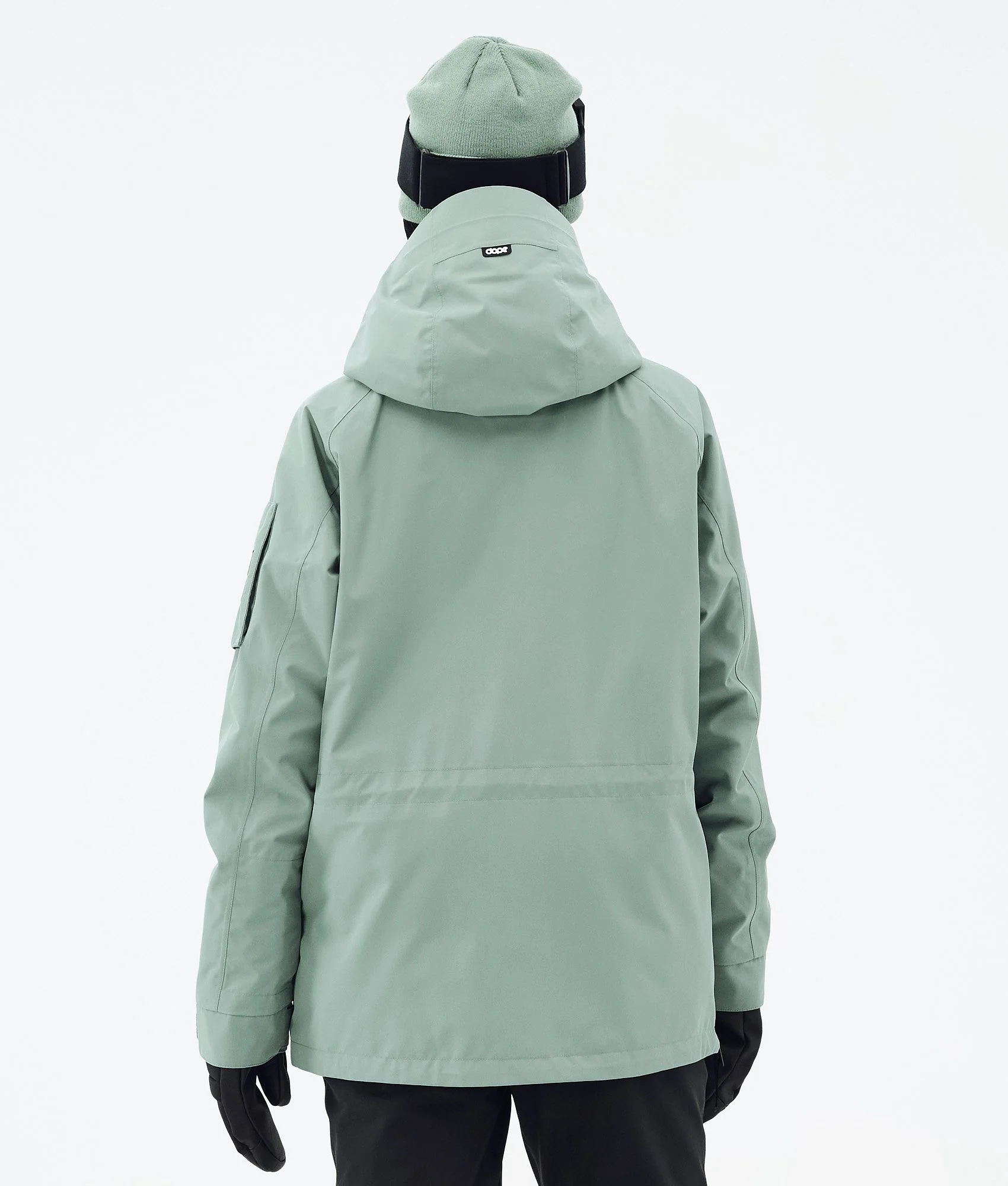 Snowboard Jacket Women Faded Green