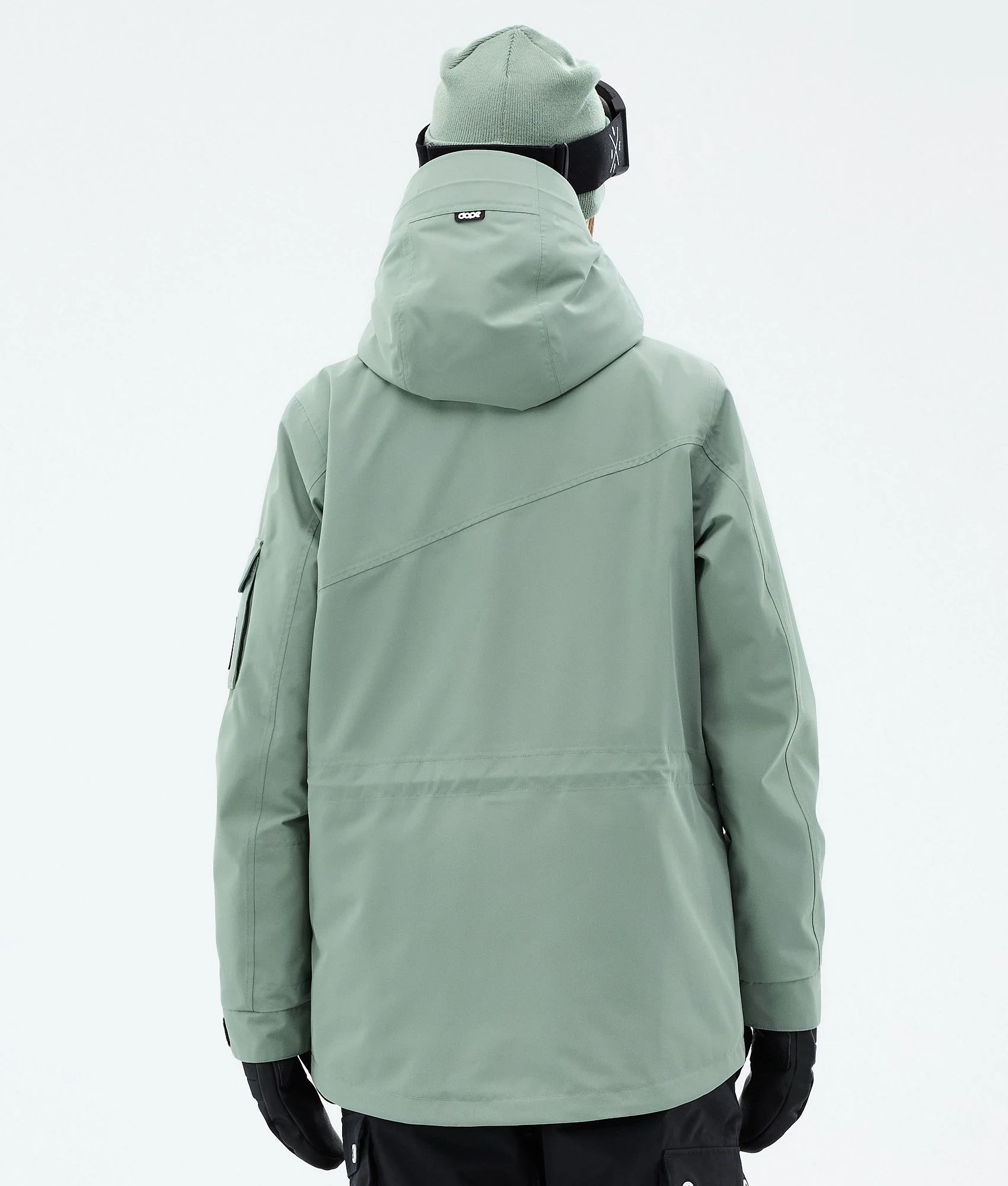 Snowboard Jacket Women Faded Green