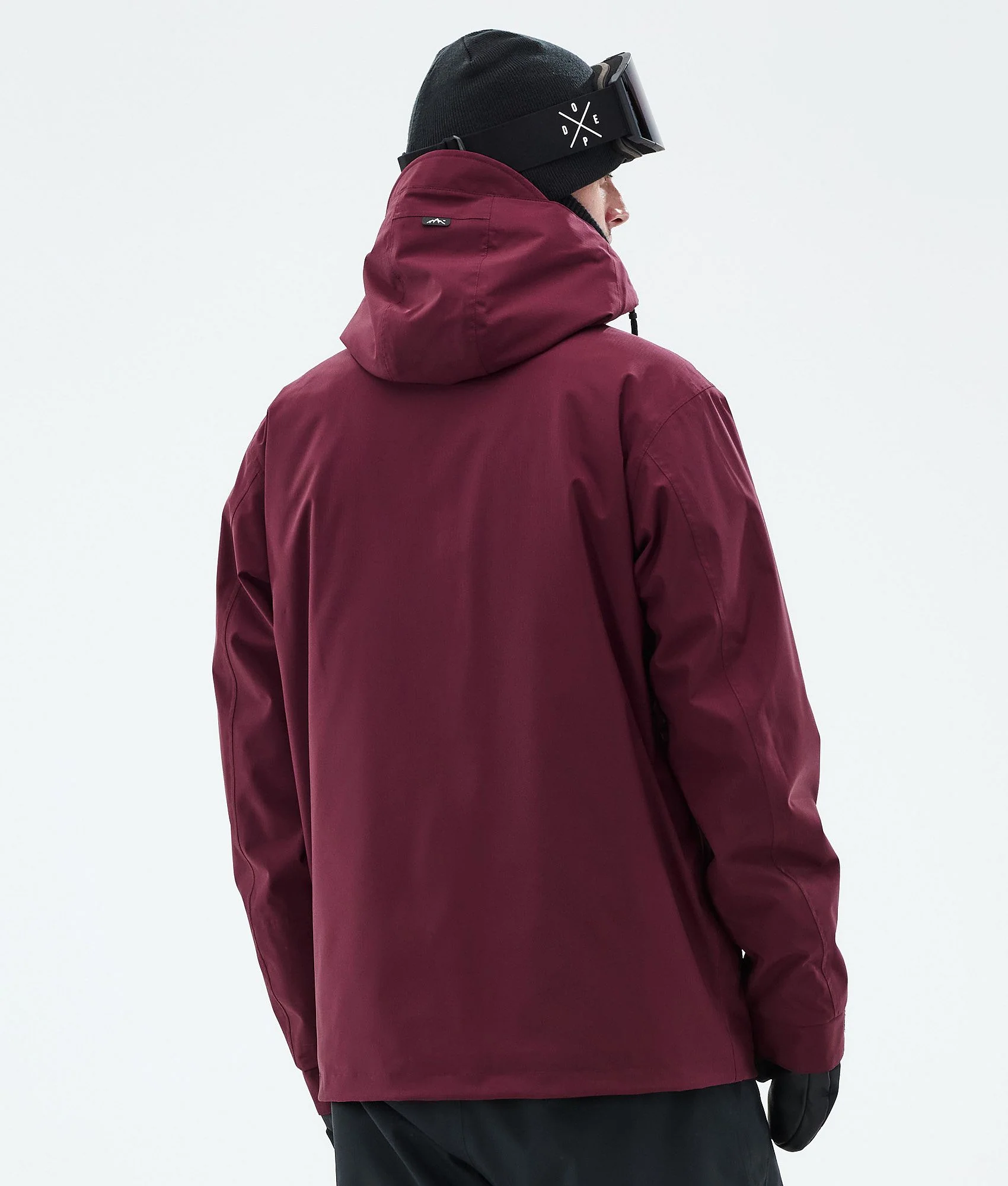 Snowboard Jacket Men Burgundy