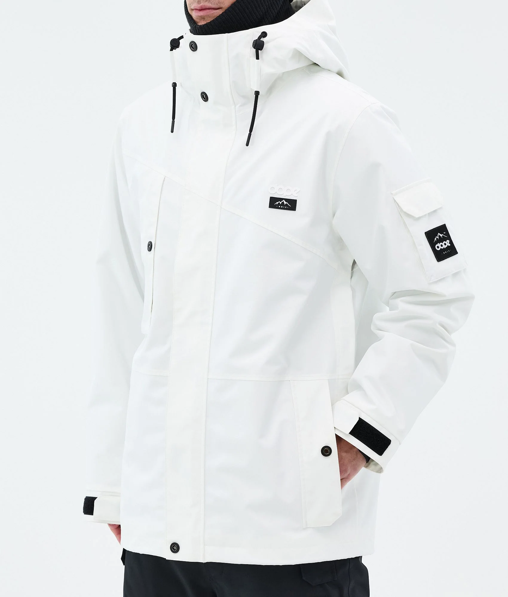 Snowboard Jacket Men Whitish