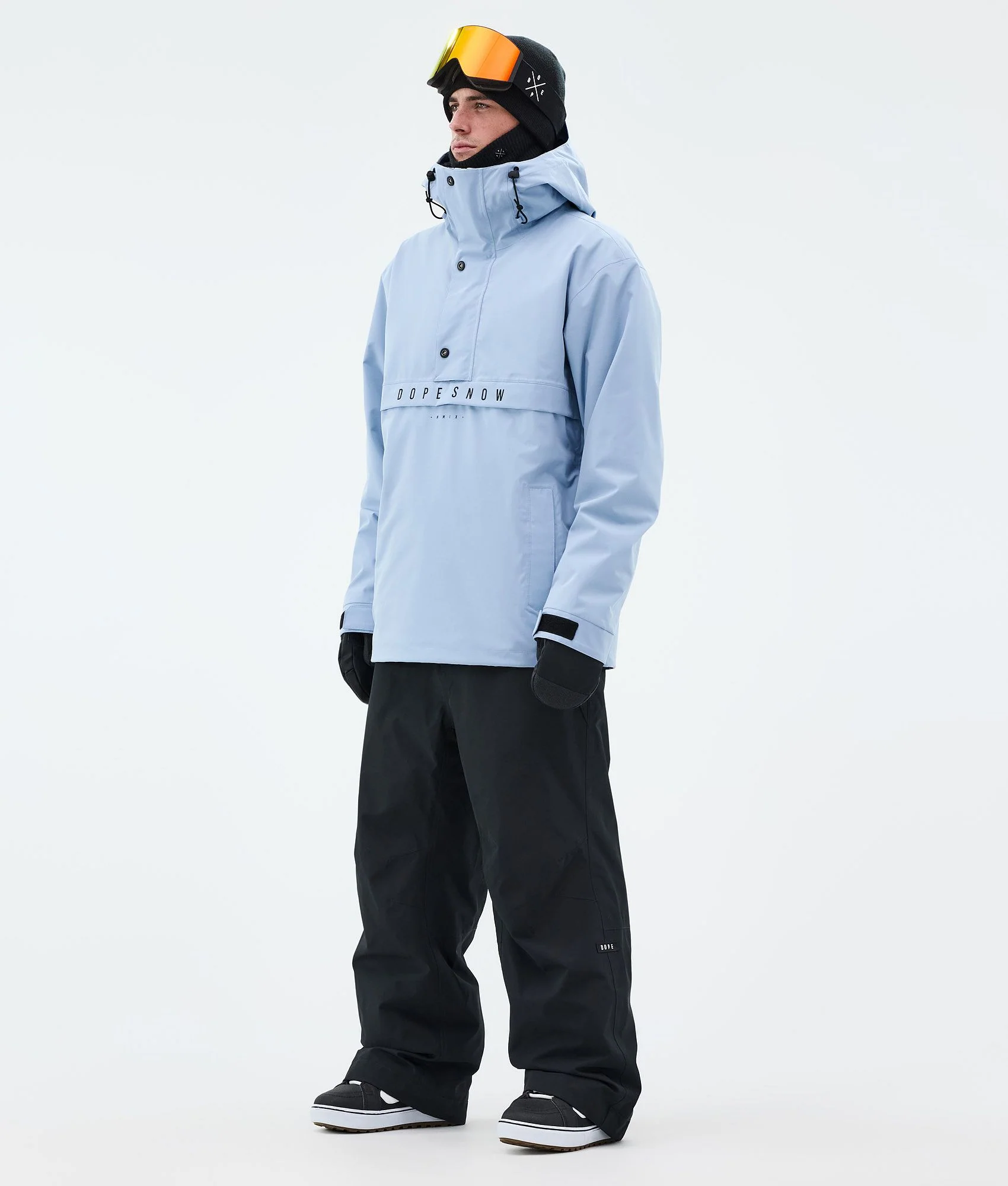 Snowboard Jacket Men Light Blue