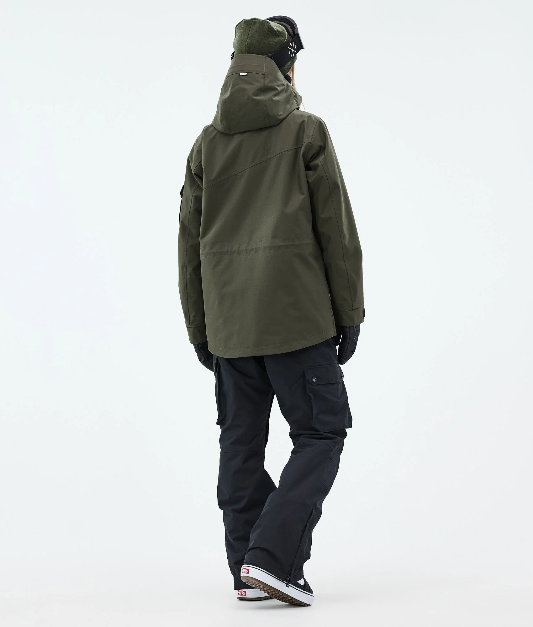 Snowboard Jacket Women Olive Green