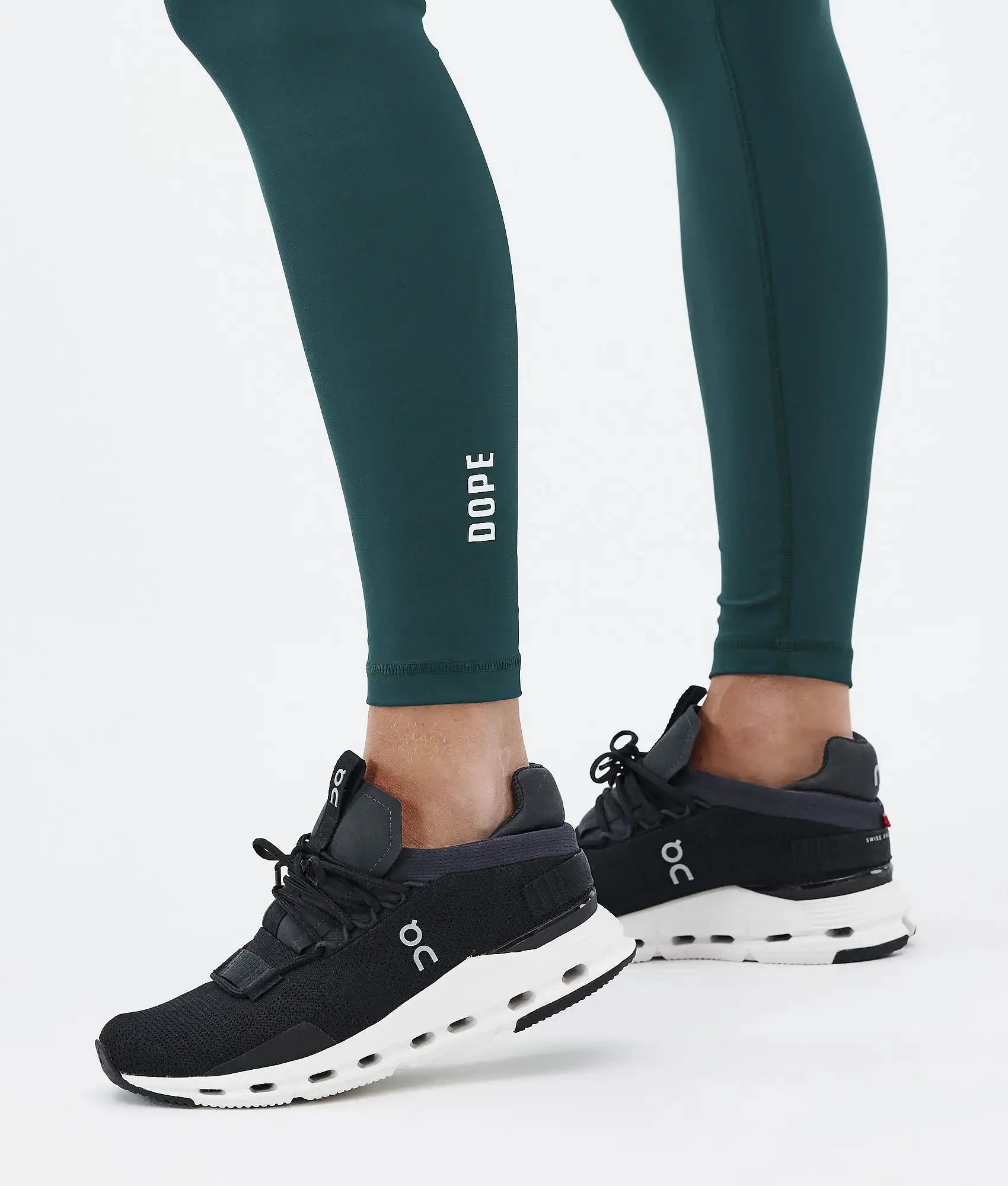 Leggings Women Bottle Green