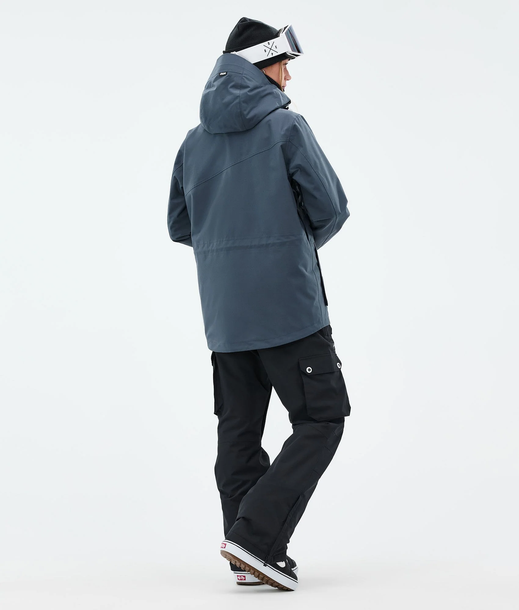 Snowboard Jacket Women Metal Blue