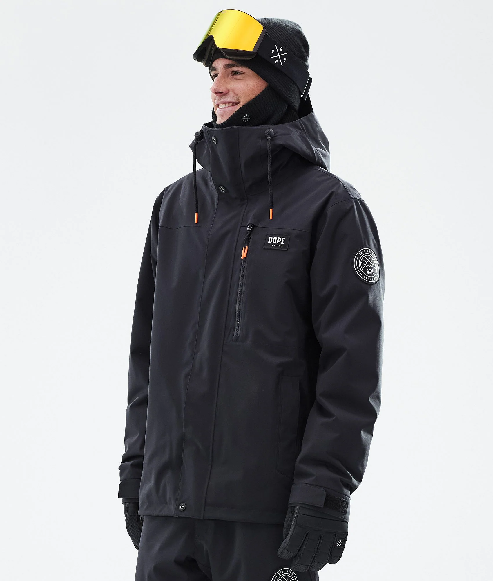 Snowboard Jacket Men Black