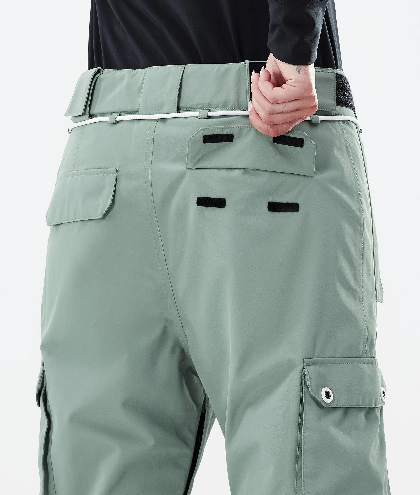 Snowboard Pants Women Faded Green