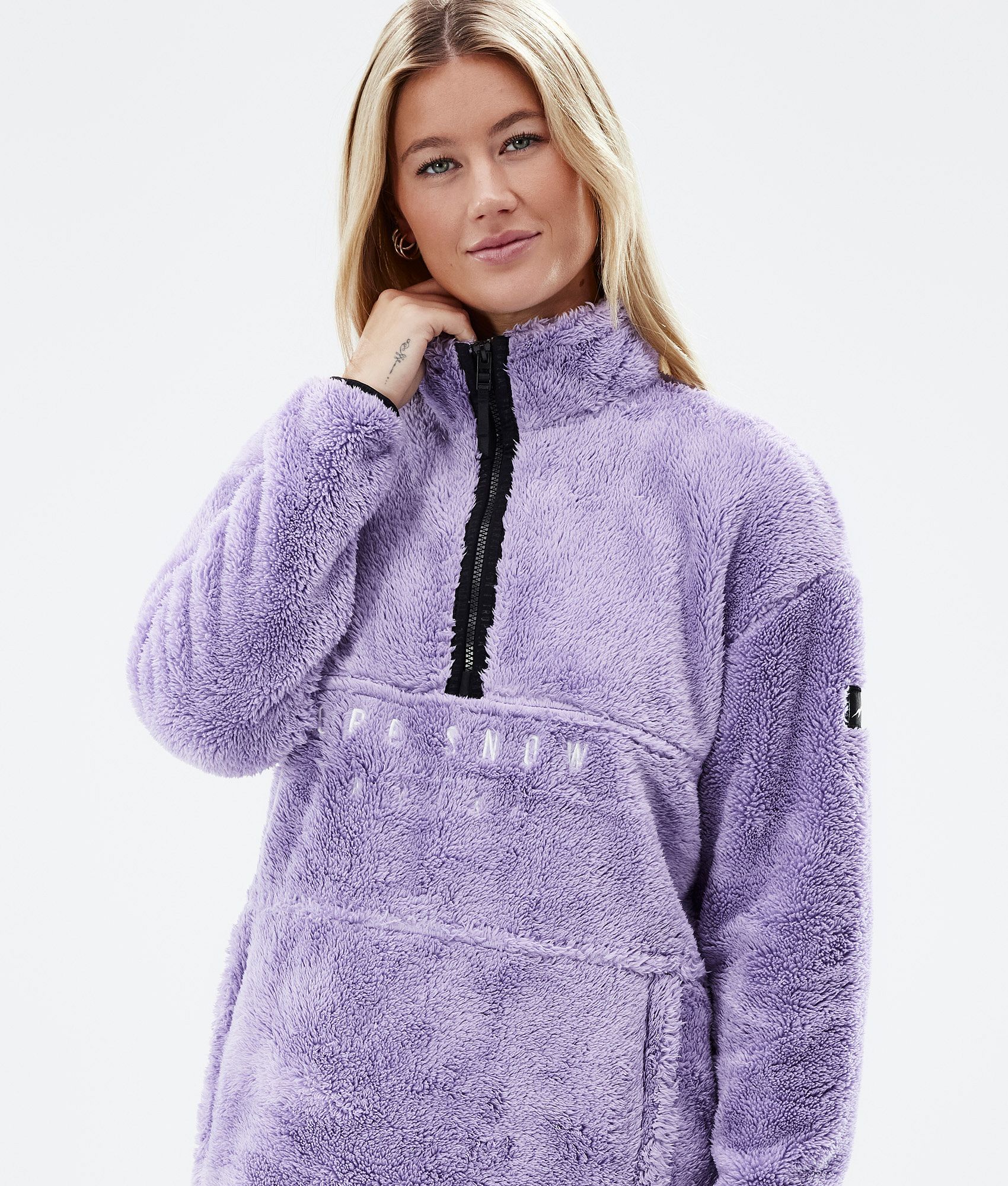 Fleece Sweater Women Faded Violet