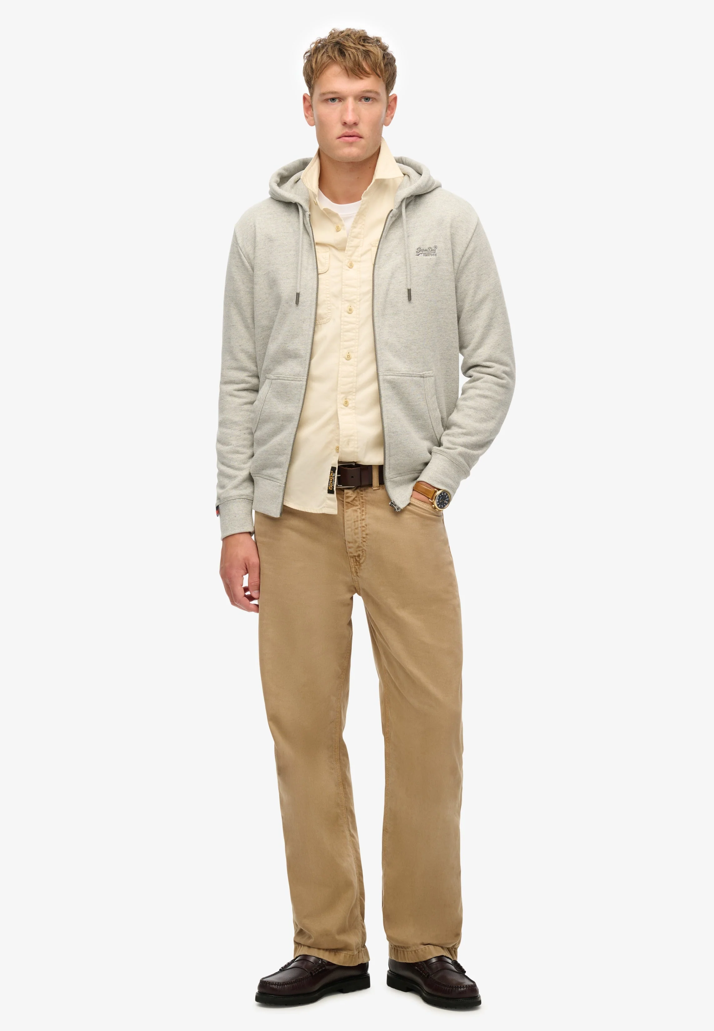 Essential Logo Zip Hoodie