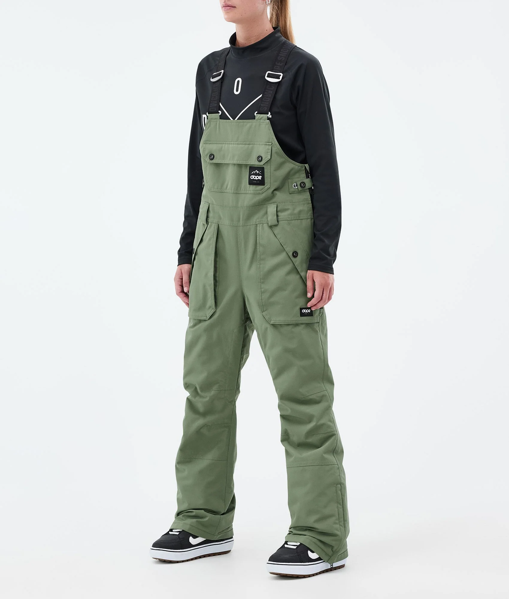 Snowboard Pants Women Moss Green