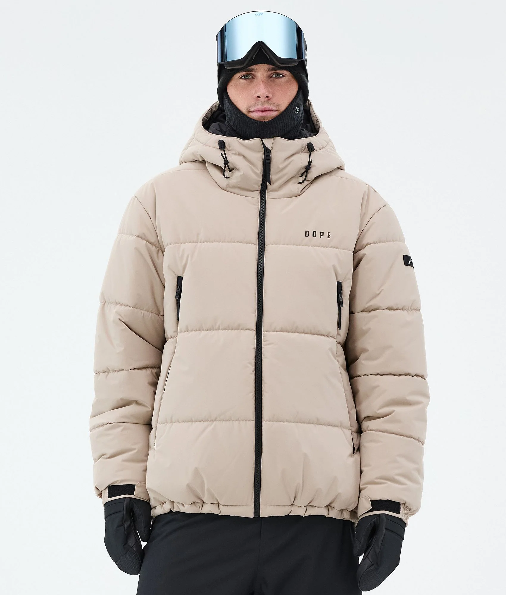 Snowboard Jacket Men Sand