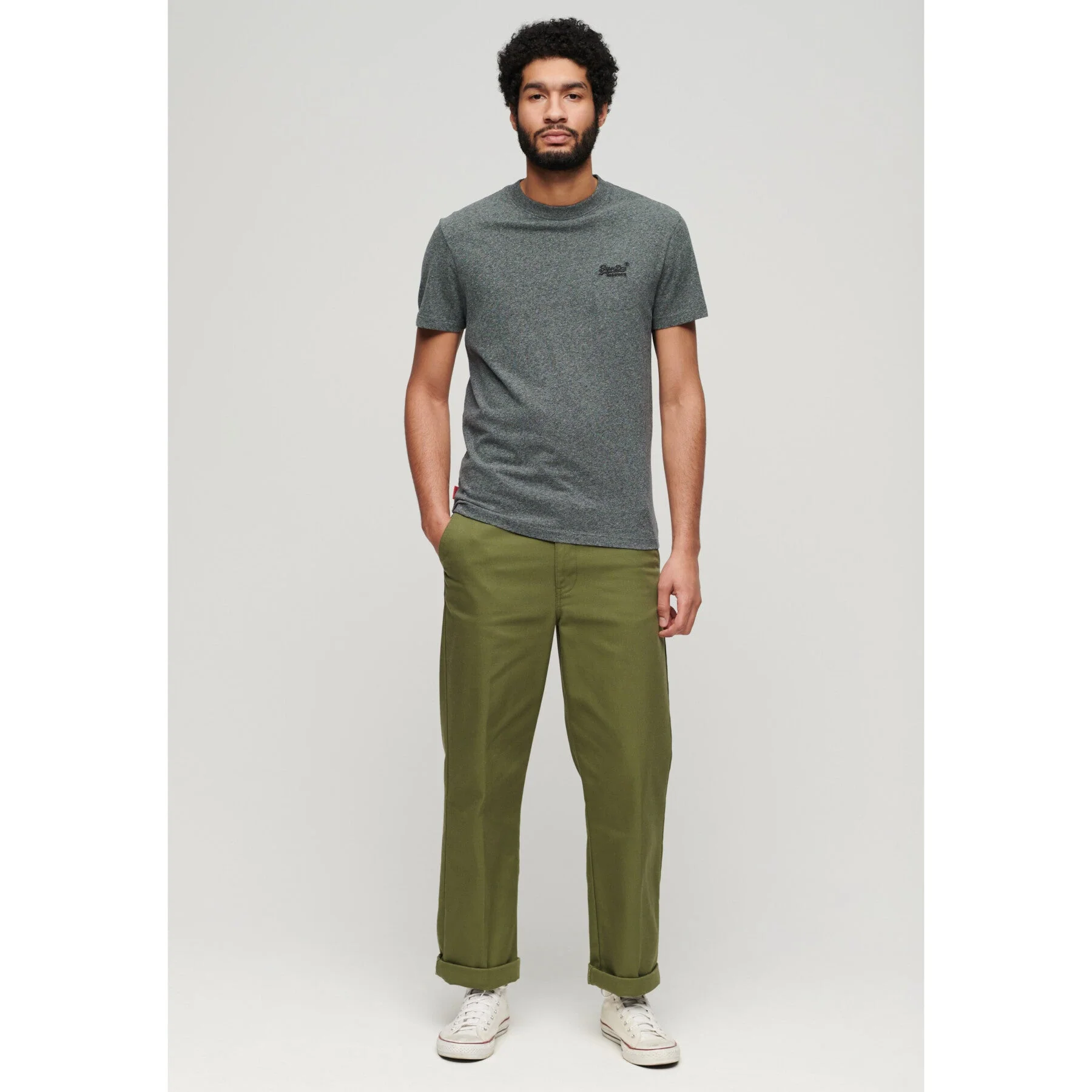 Multi Essential Logo Embroidered T-Shirt