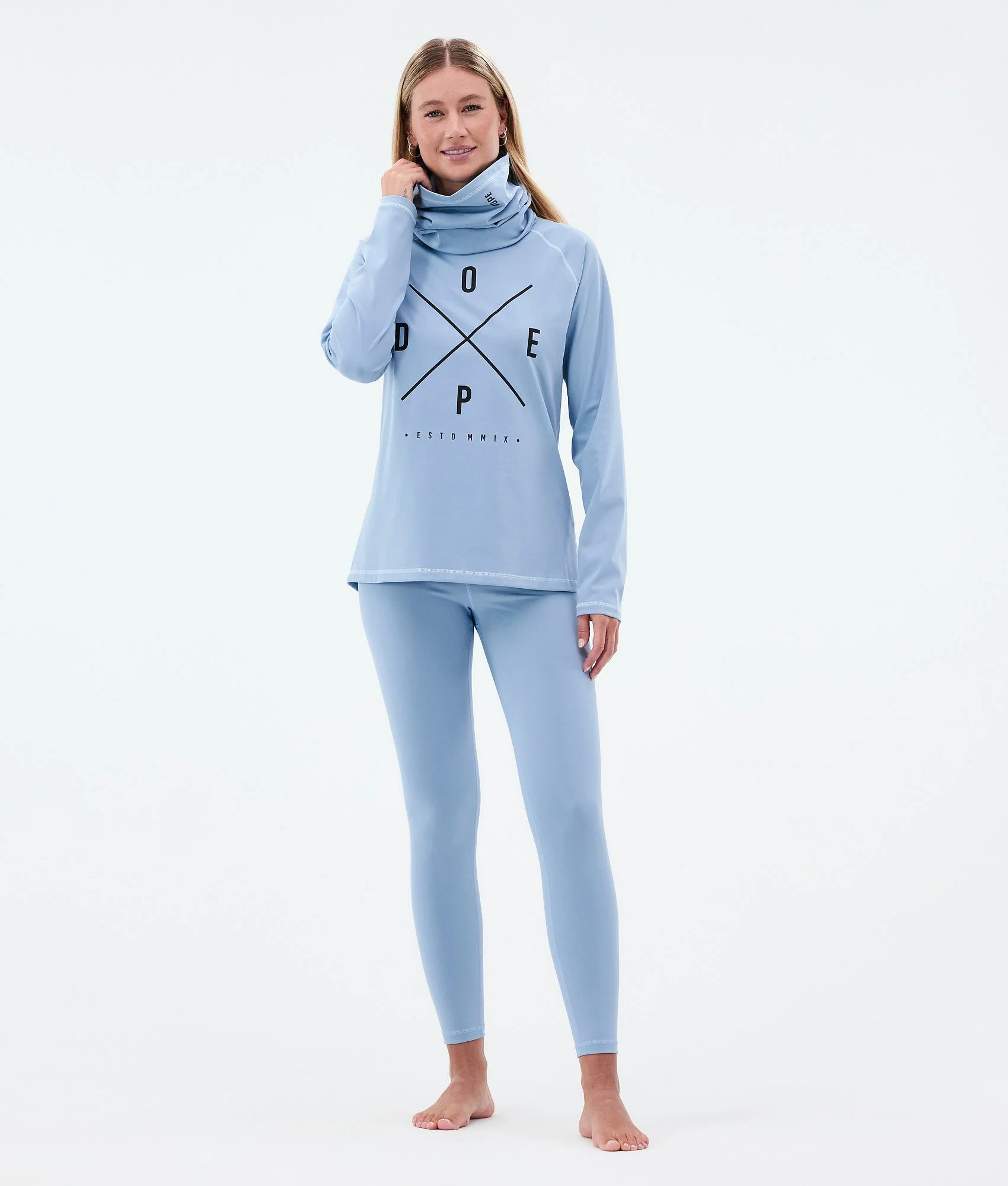 Base Layer Pant Women 2X-Up Light Blue