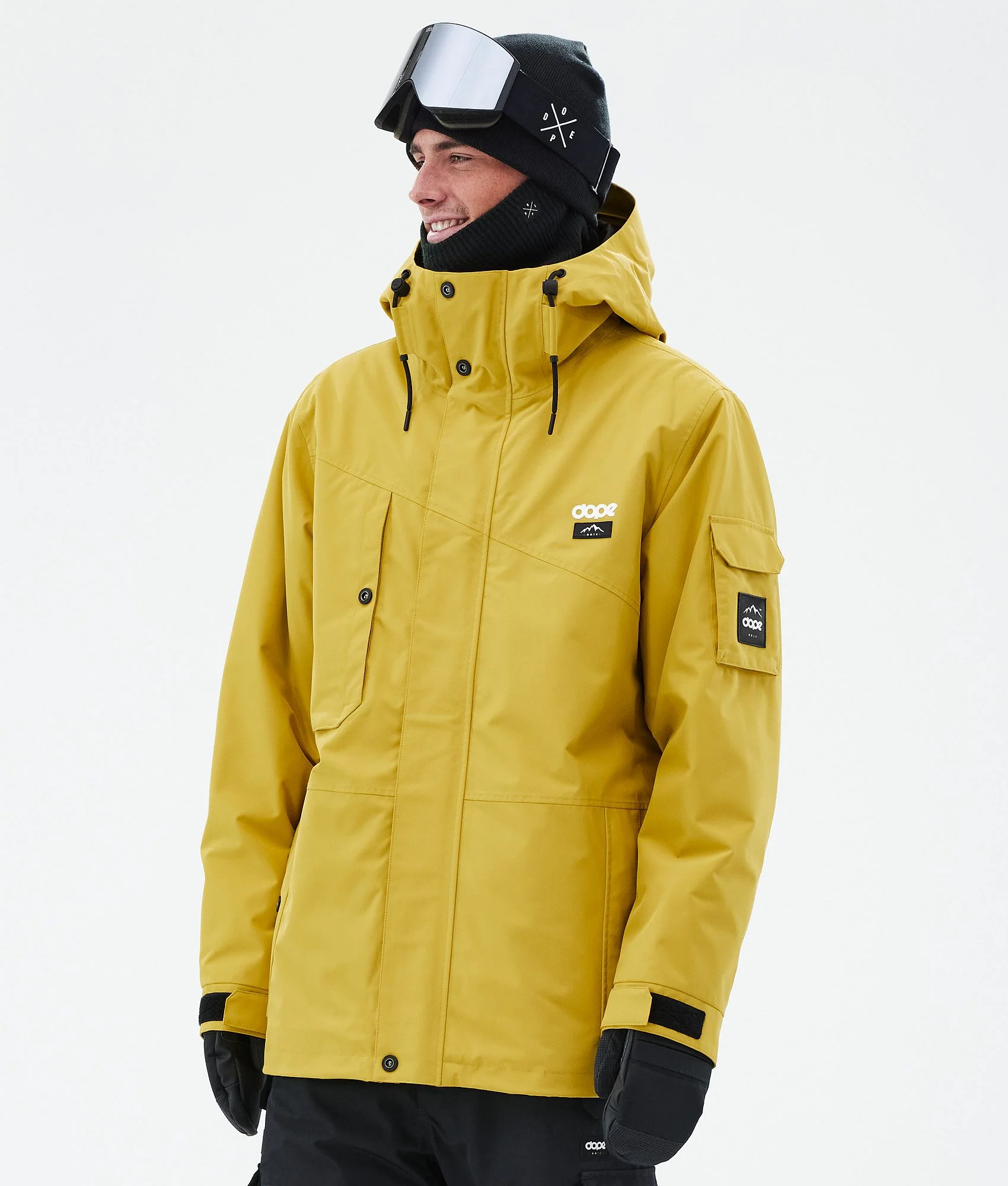 Snowboard Jacket Men Yellow