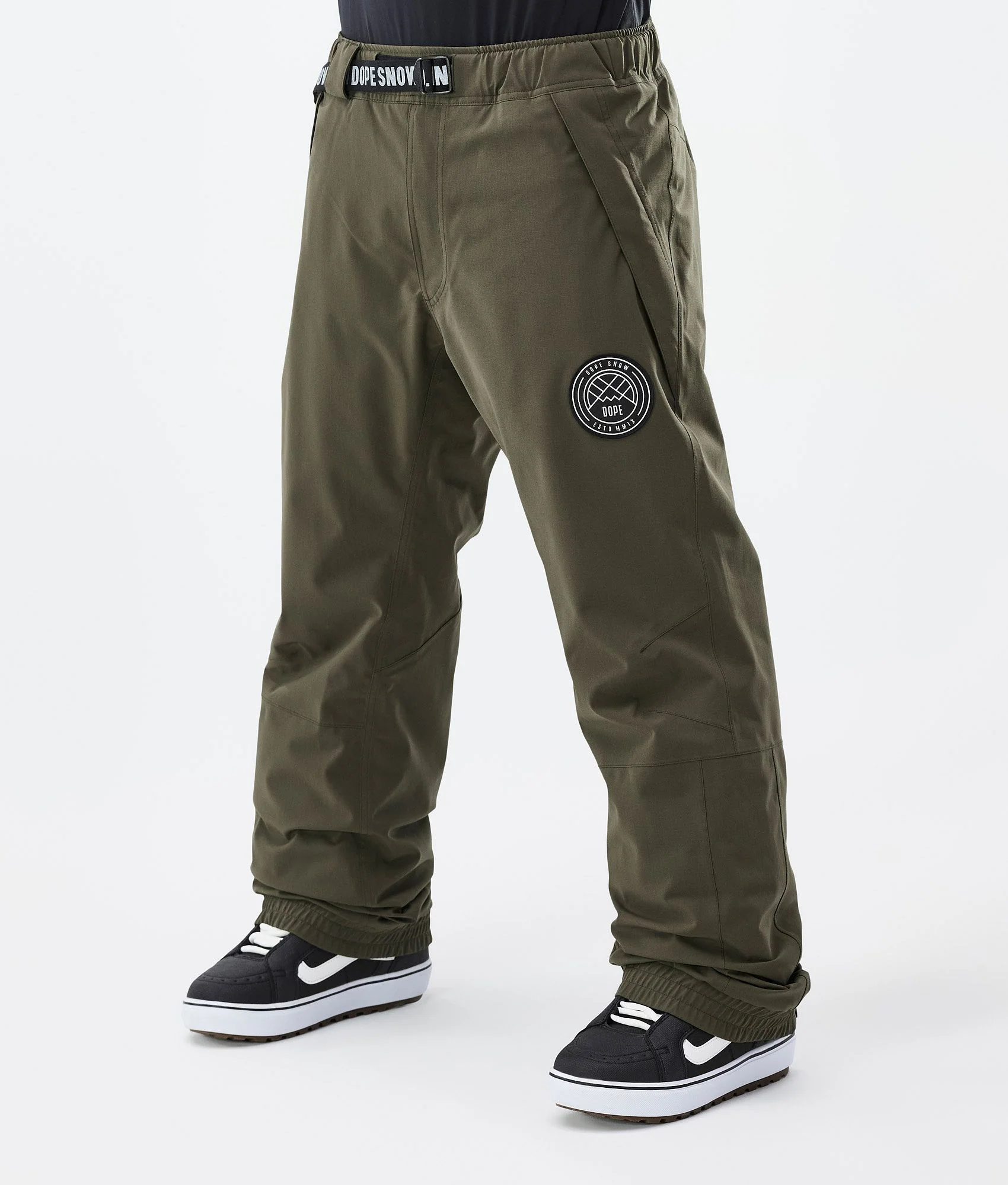 Snowboard Pants Men Olive Green