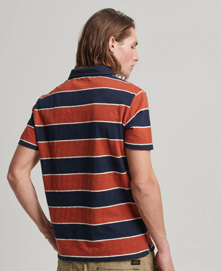 Jersey Stripe Polo Shirt
