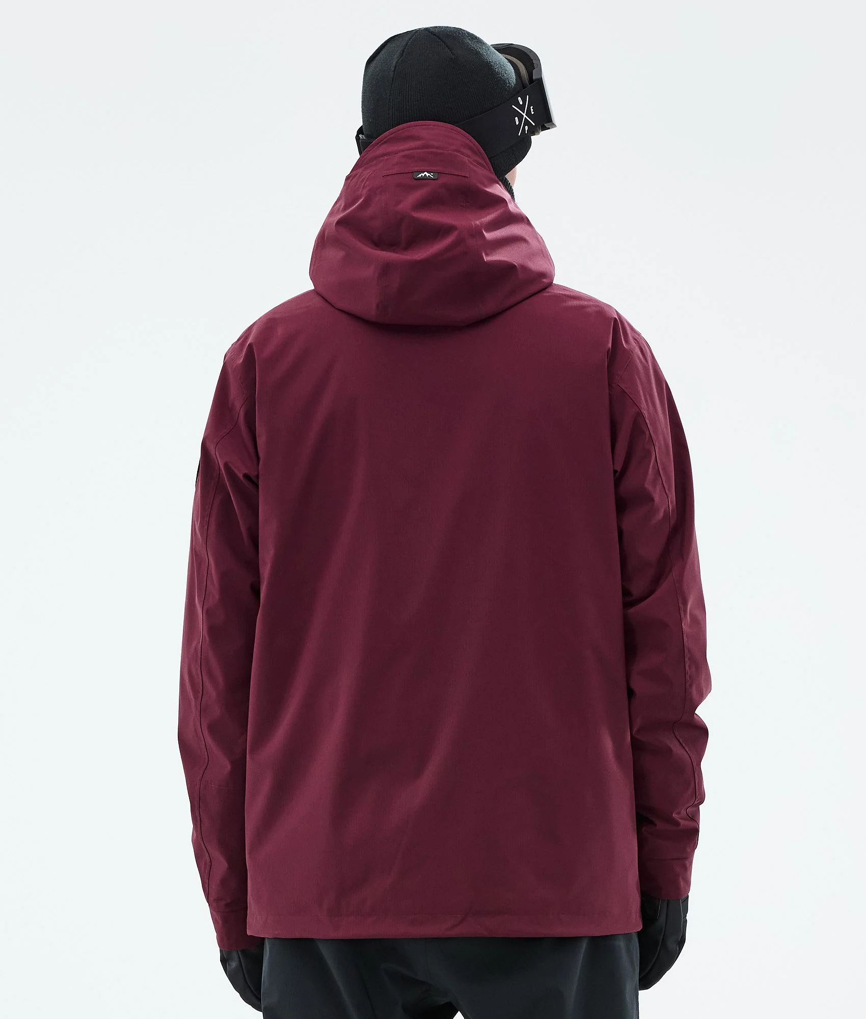 Snowboard Jacket Men Burgundy