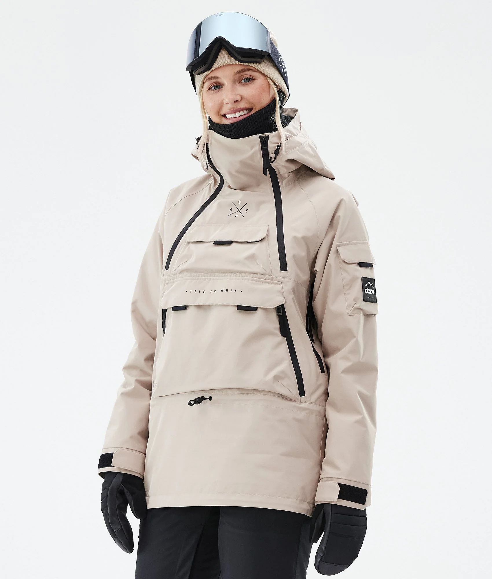 Snowboard Jacket Women Sand
