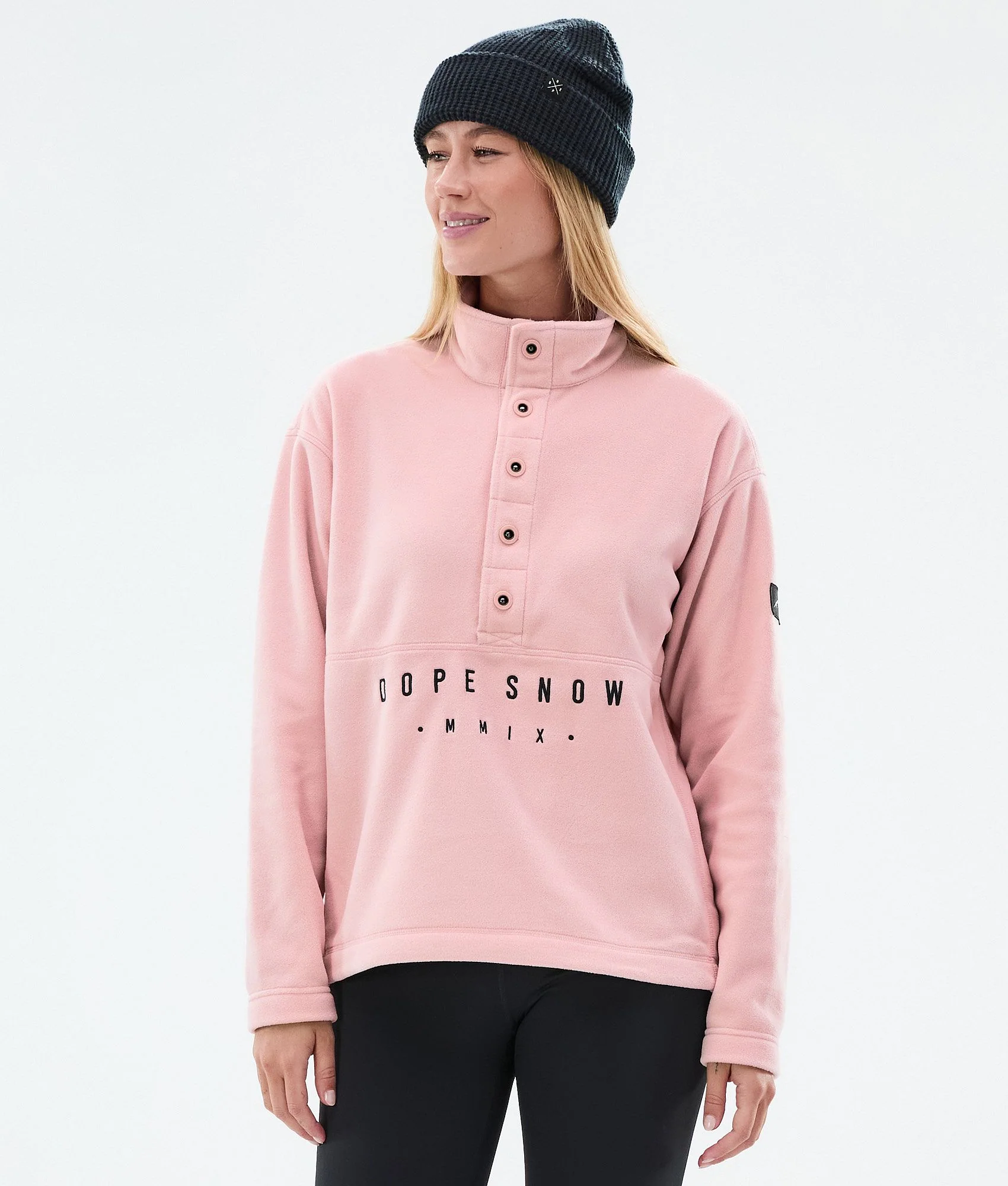 Fleece Sweater Women Soft Pink