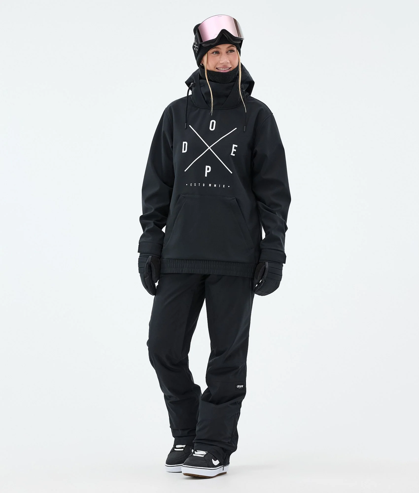 Snowboard Jacket Women 2X-Up Black