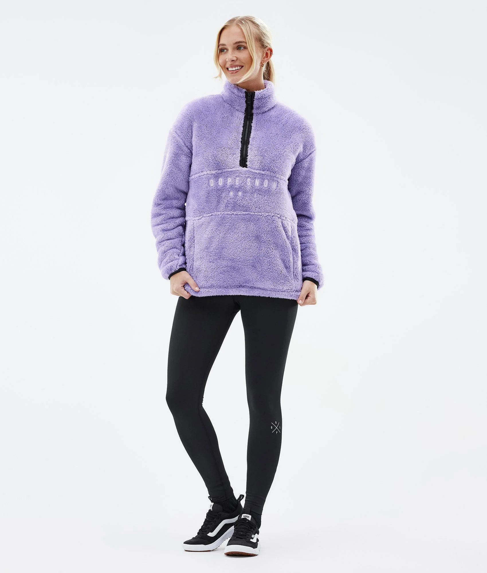 Fleece Sweater Women Faded Violet