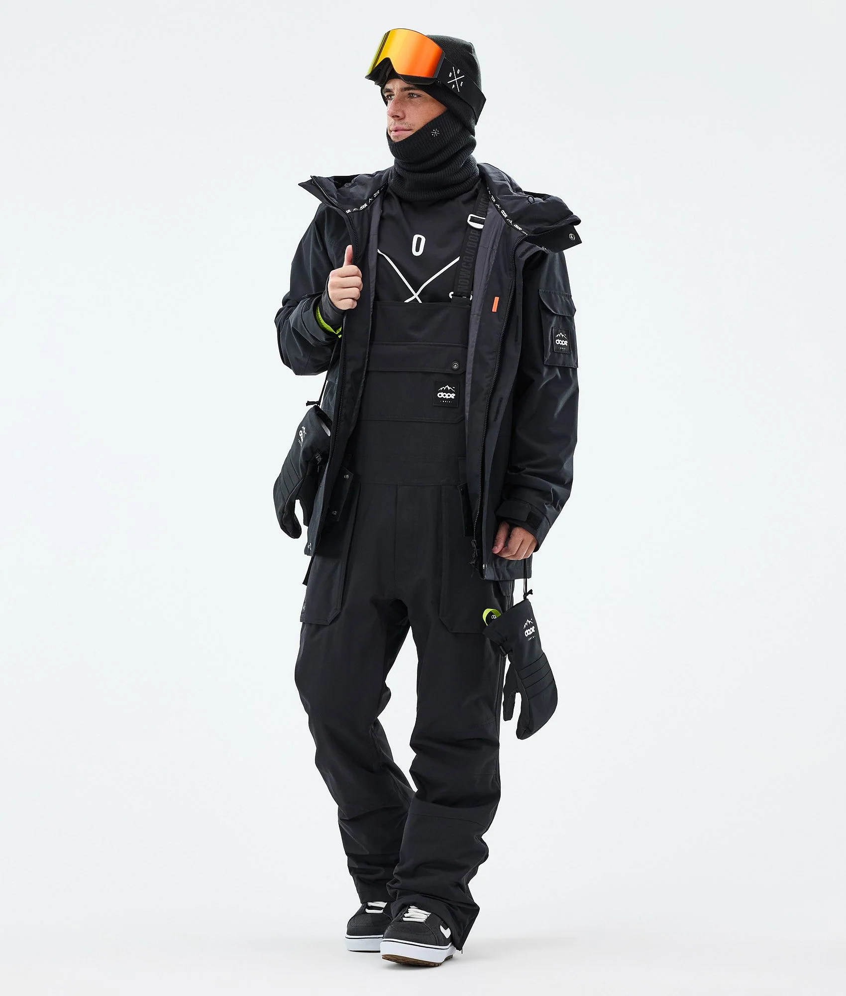 Snowboard Pants Men Black