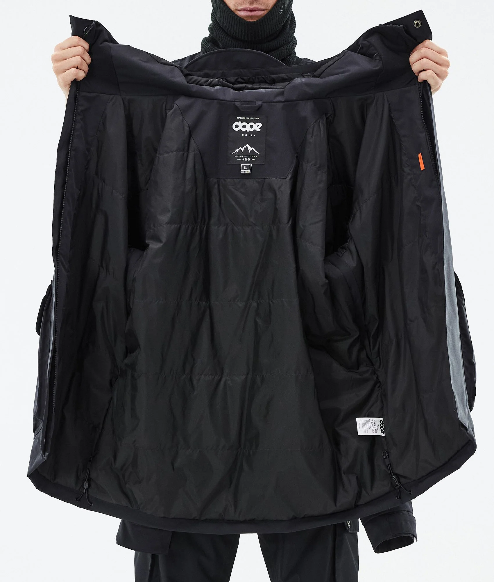 Snowboard Jacket Men Black