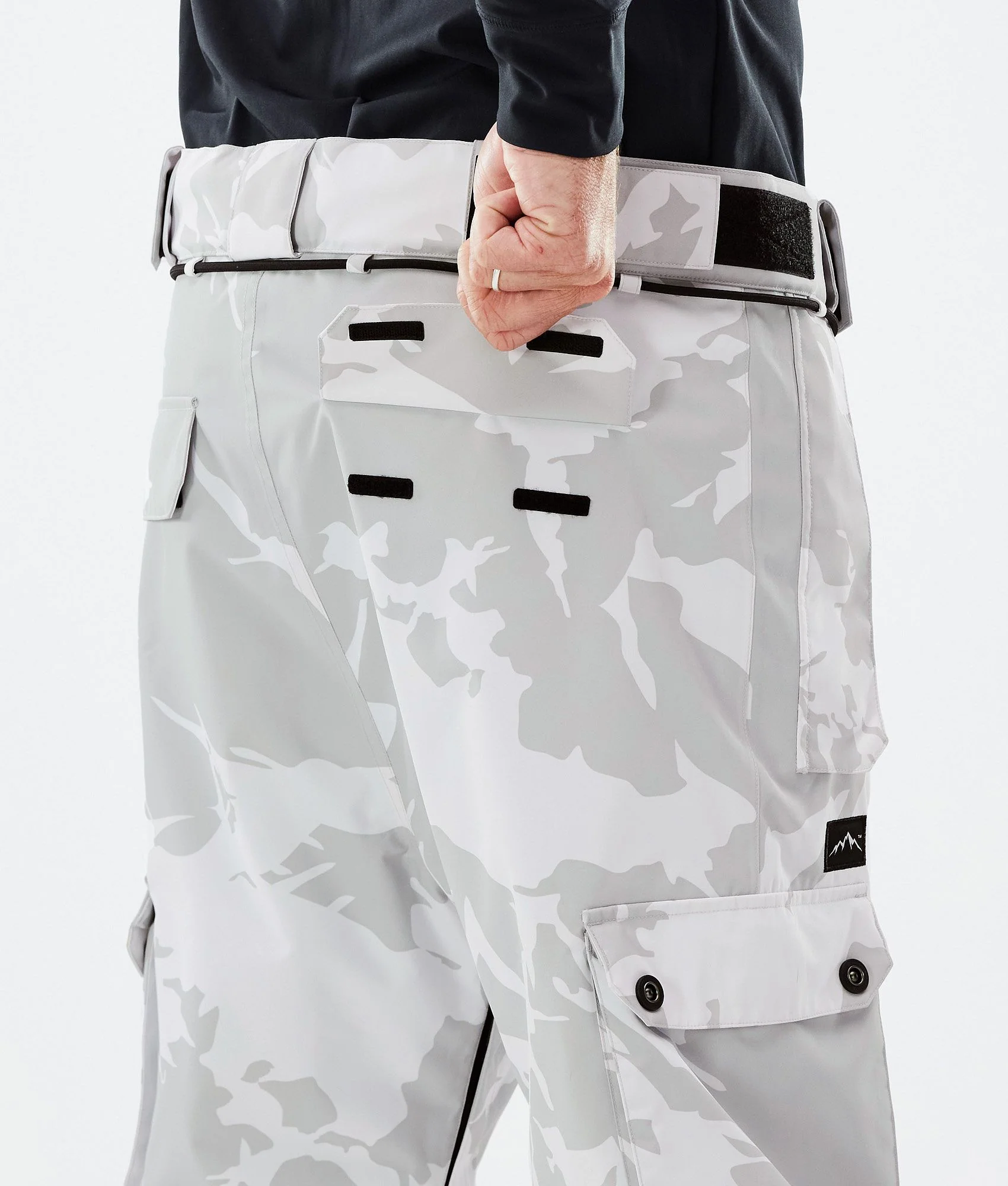 Snowboard Pants Men Grey Camo