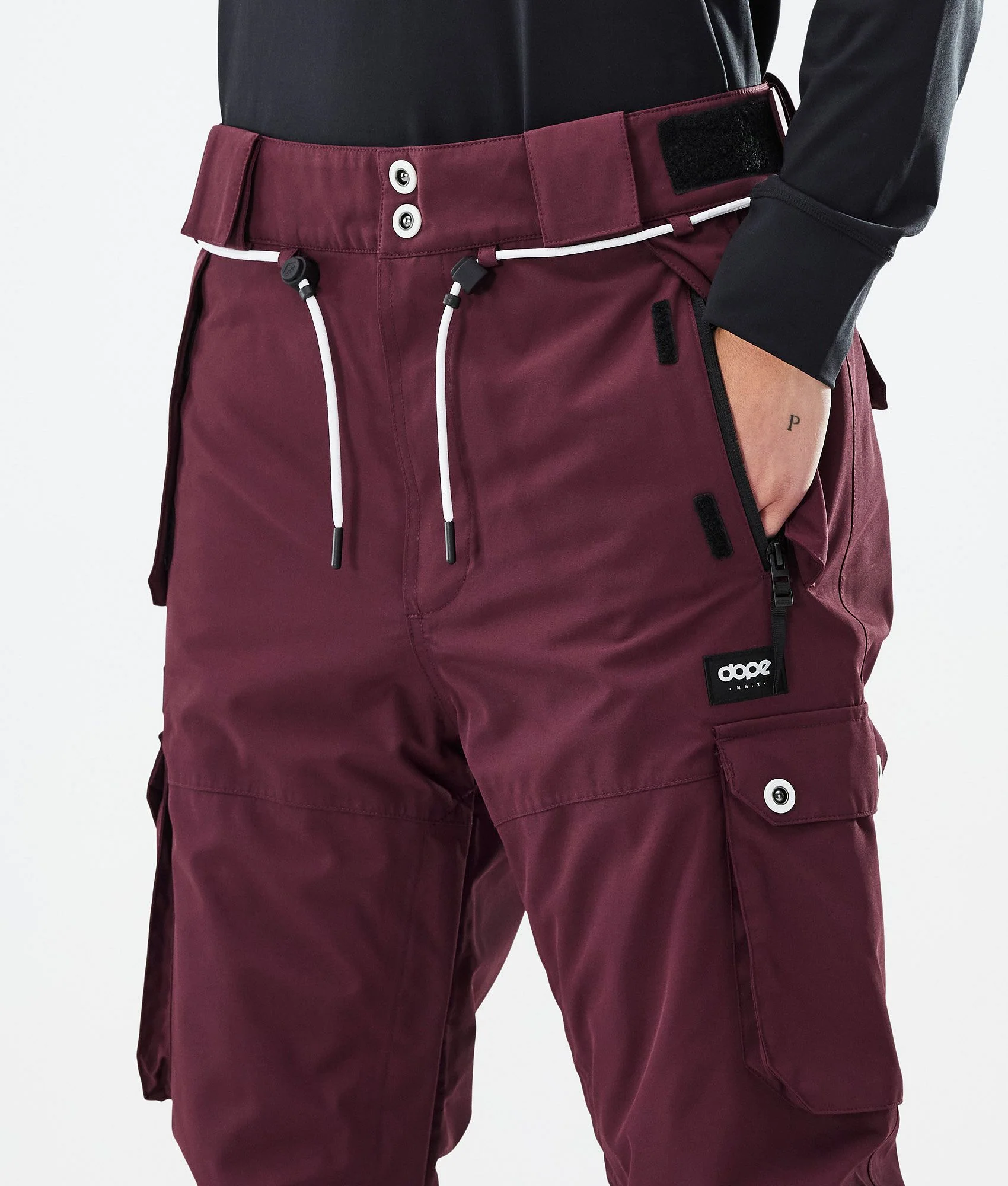 Snowboard Pants Women Burgundy