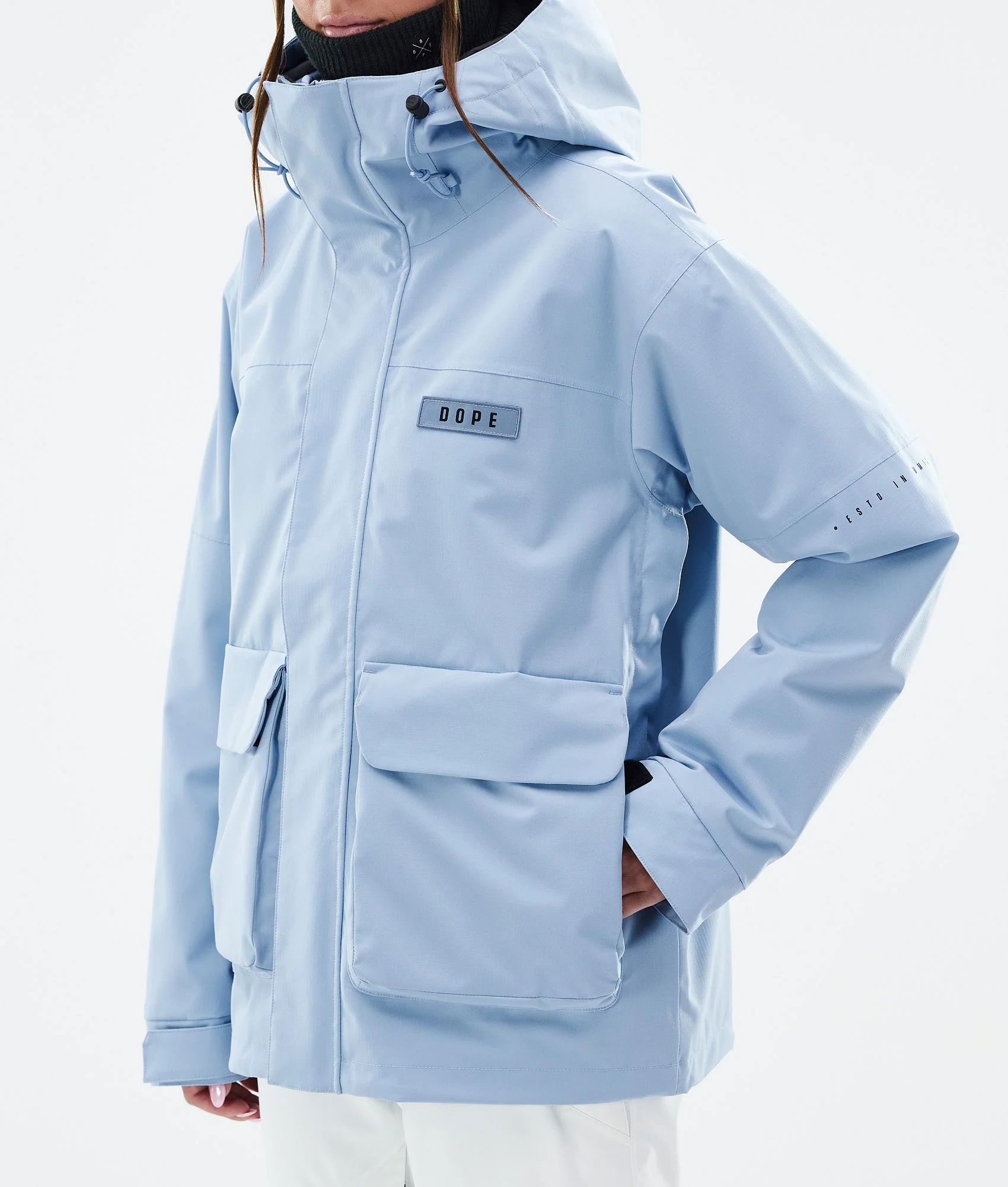 Snowboard Jacket Women Light Blue