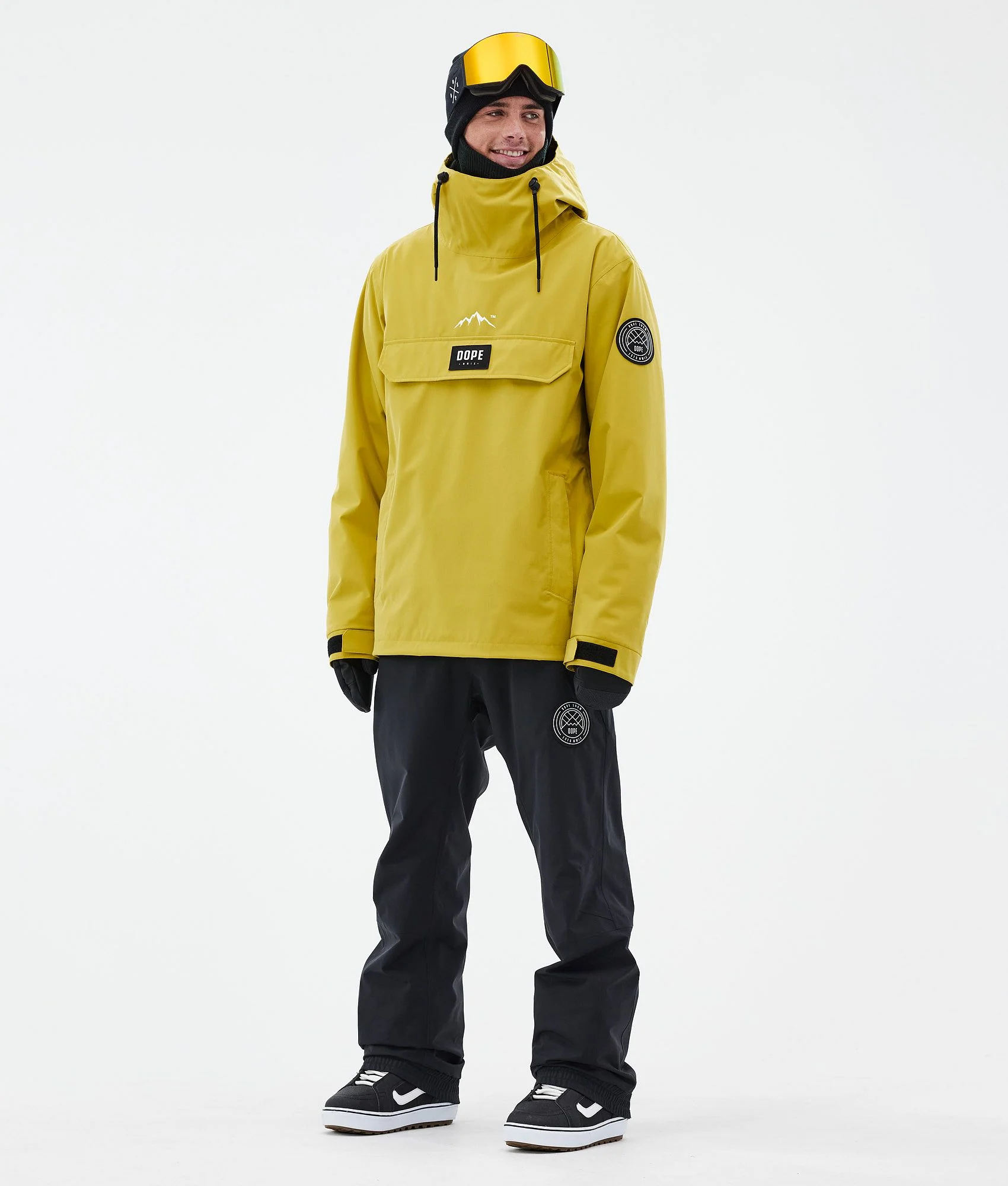 Snowboard Jacket Men Yellow