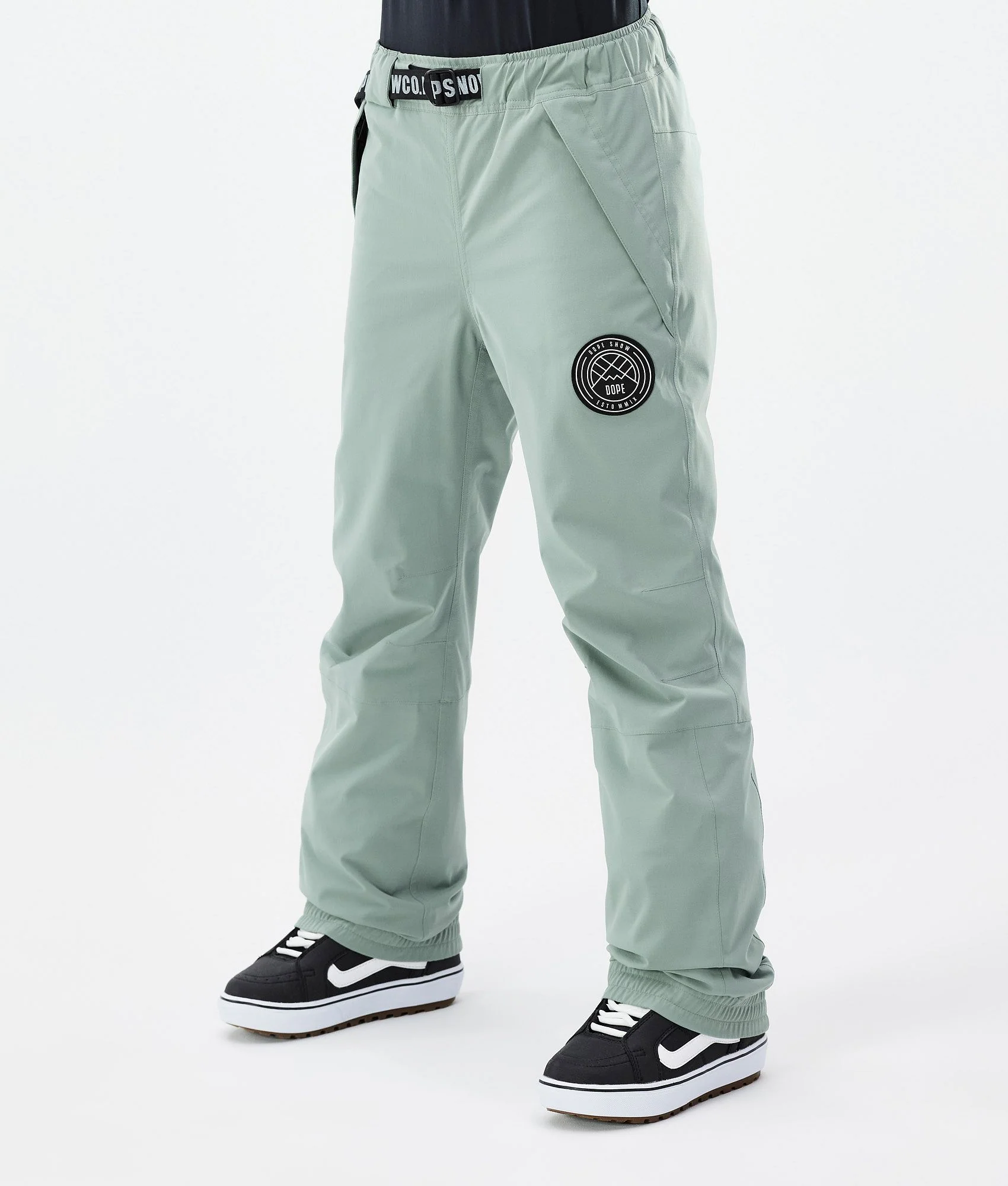 Snowboard Pants Women Faded Green