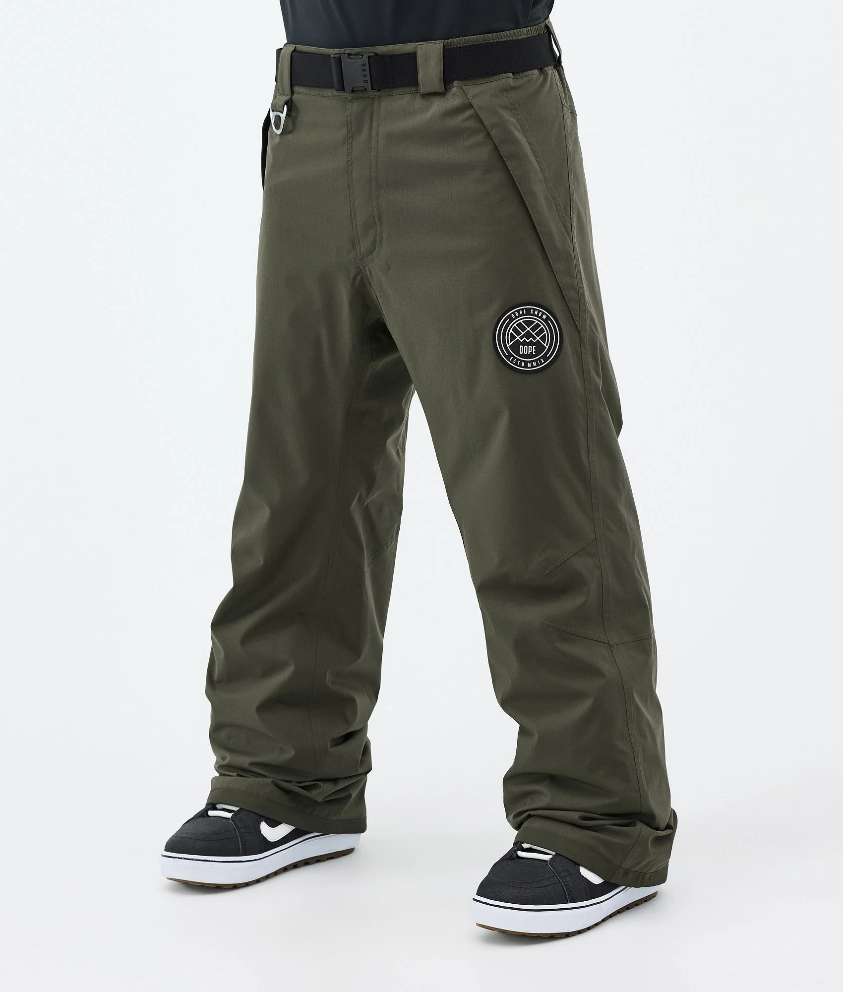 Snowboard Pants Men Olive Green