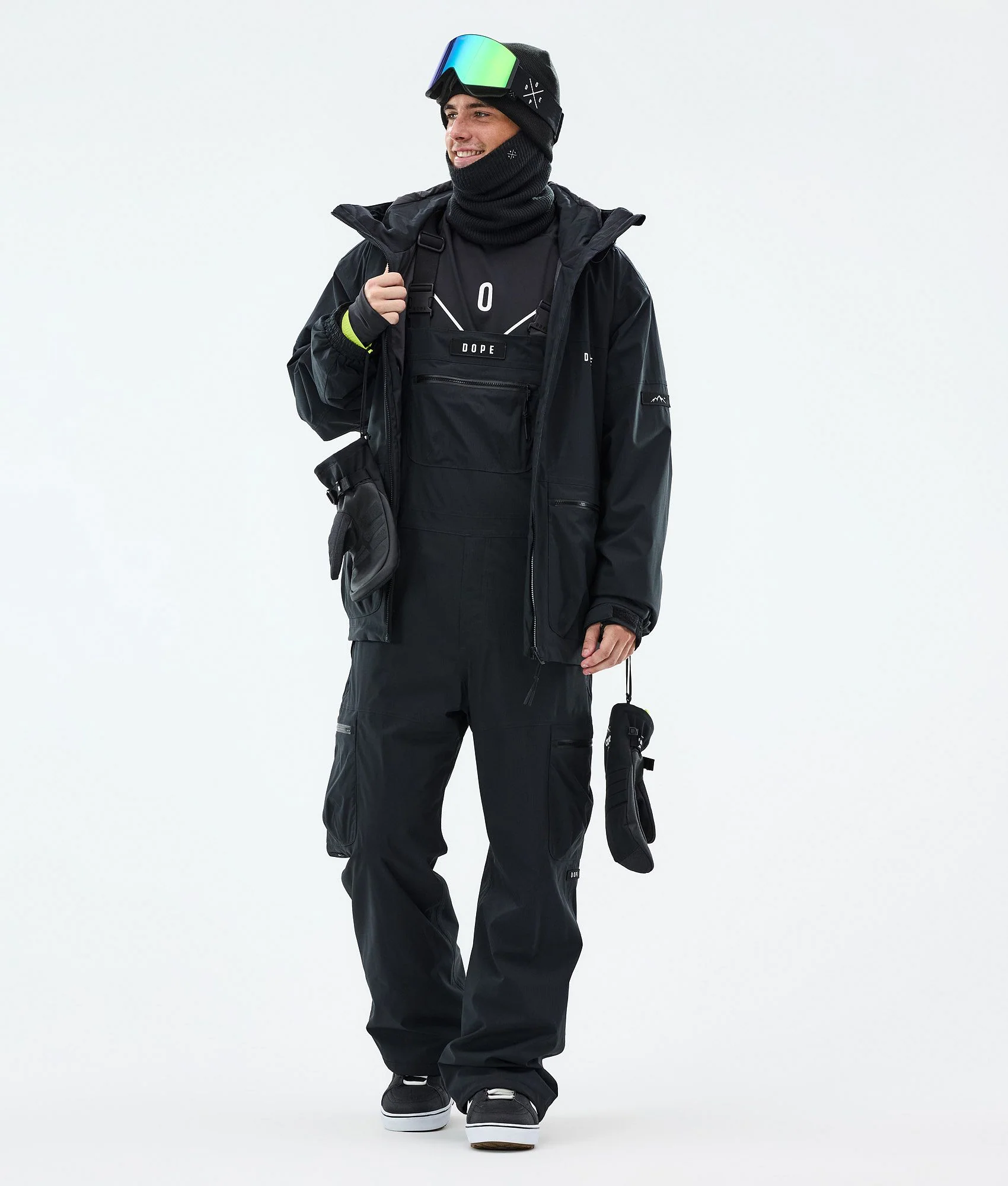 Snowboard Pants Men Black
