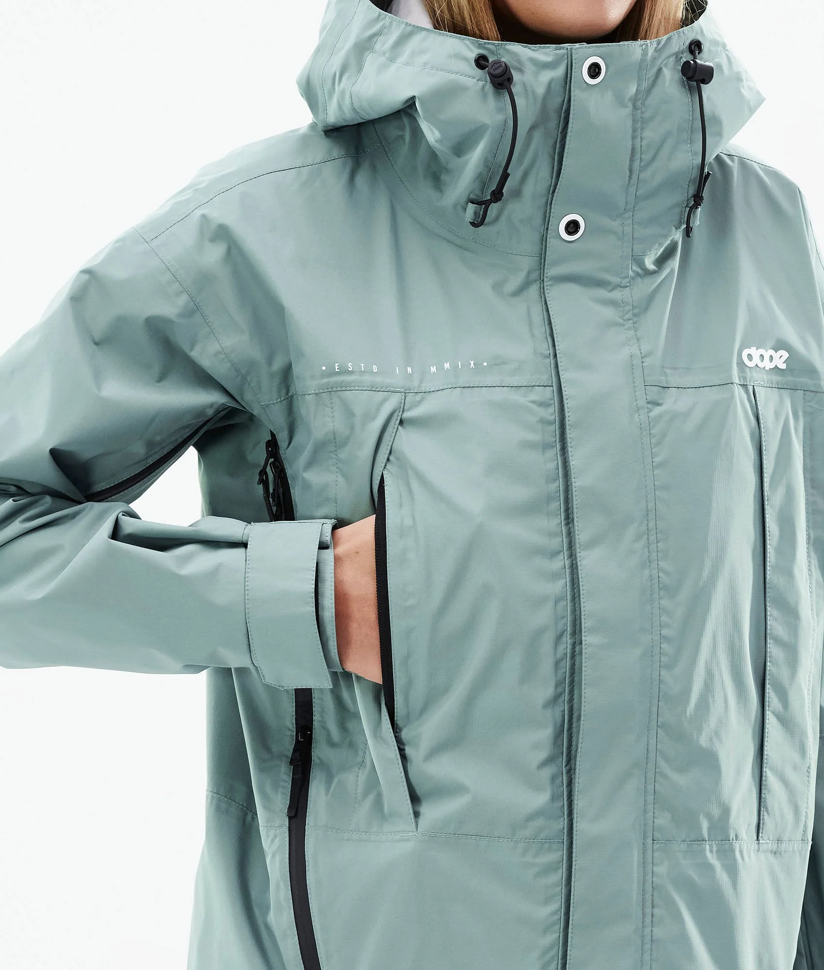 Outdoor Jacket Women Faded Green