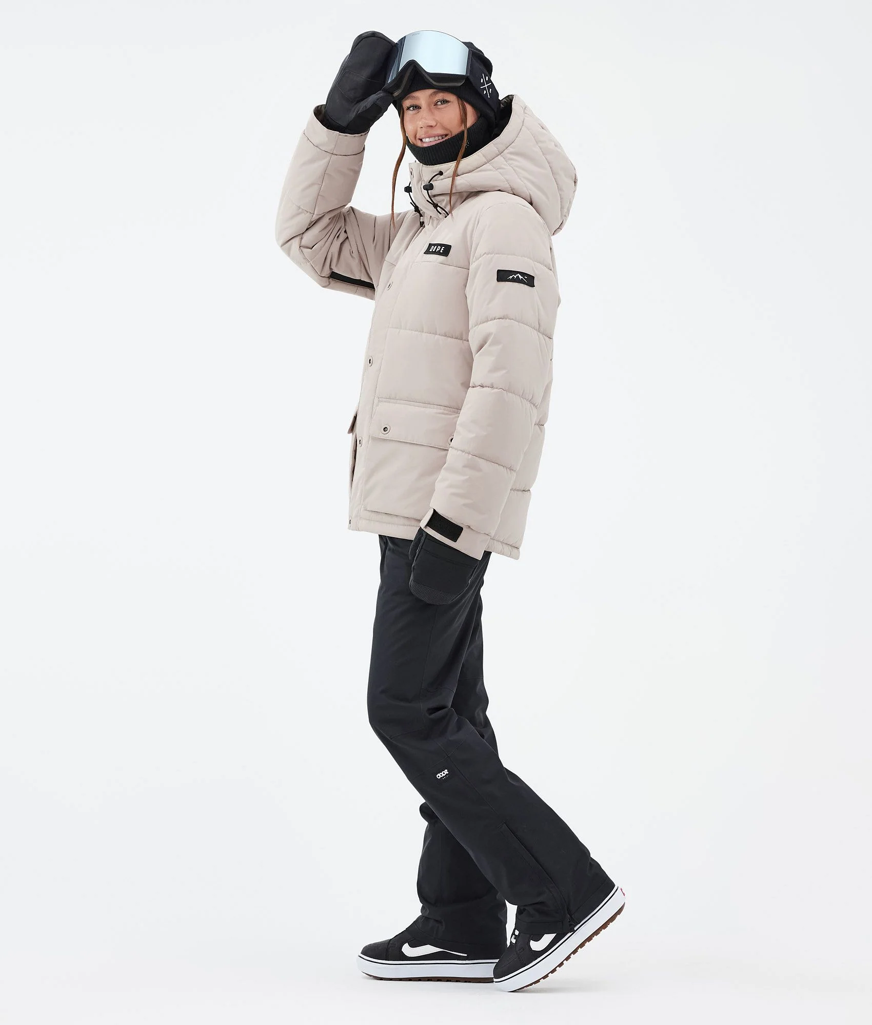 Snowboard Jacket Women Sand