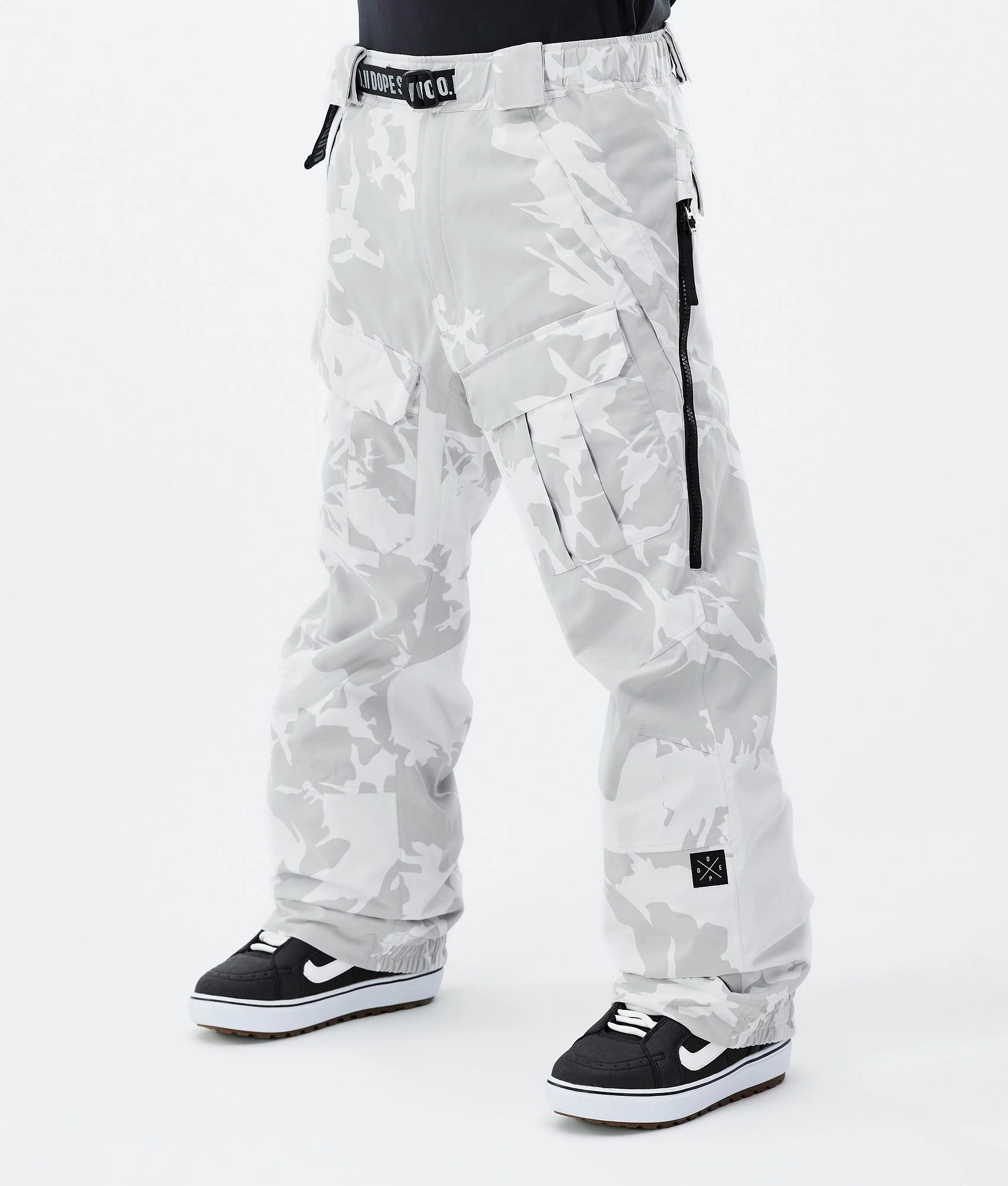 Snowboard Pants Men Grey Camo