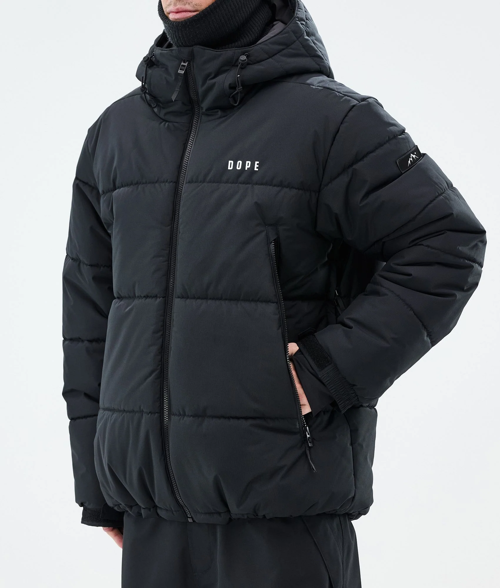 Snowboard Jacket Men Black