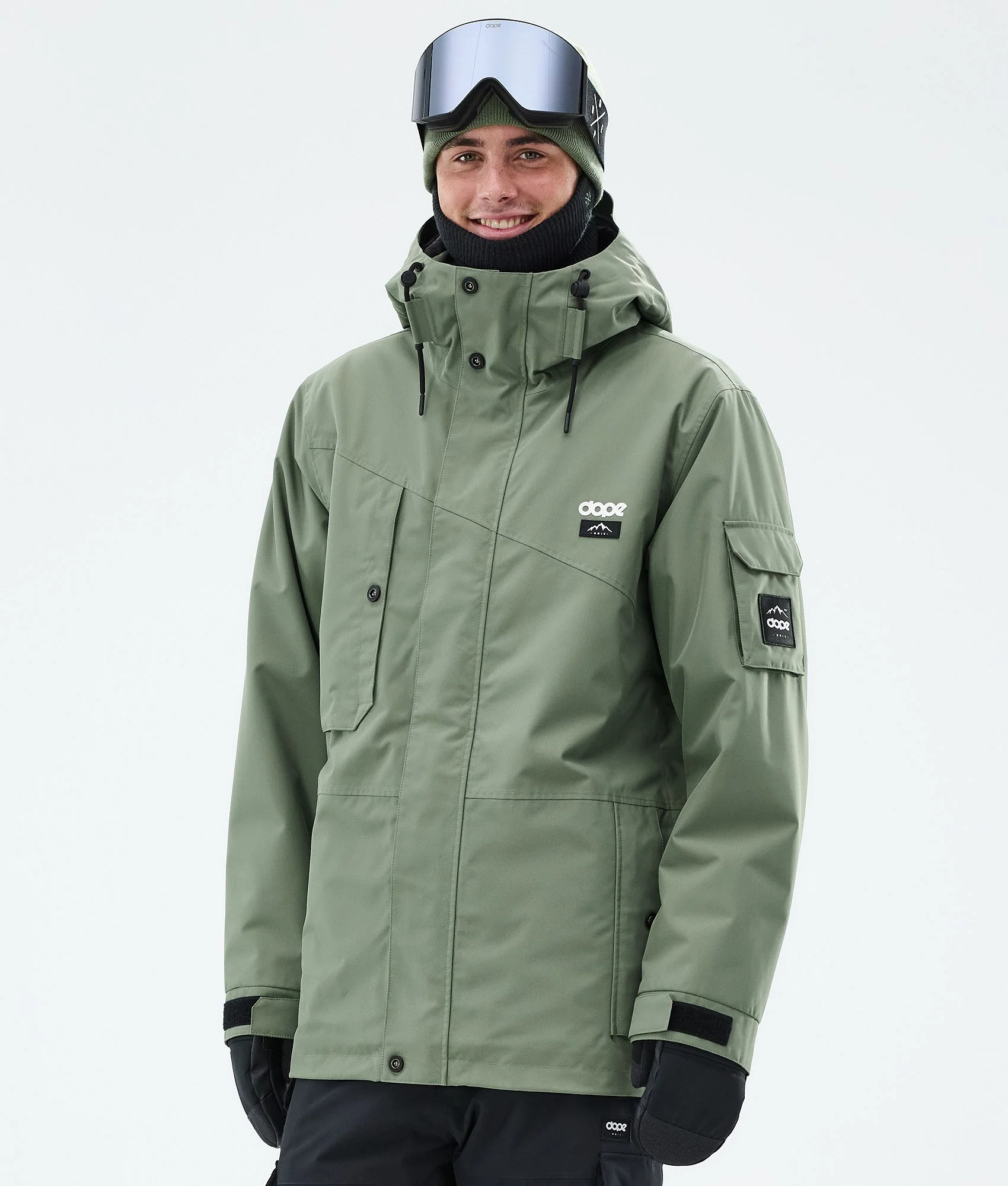 Snowboard Jacket Men Moss Green