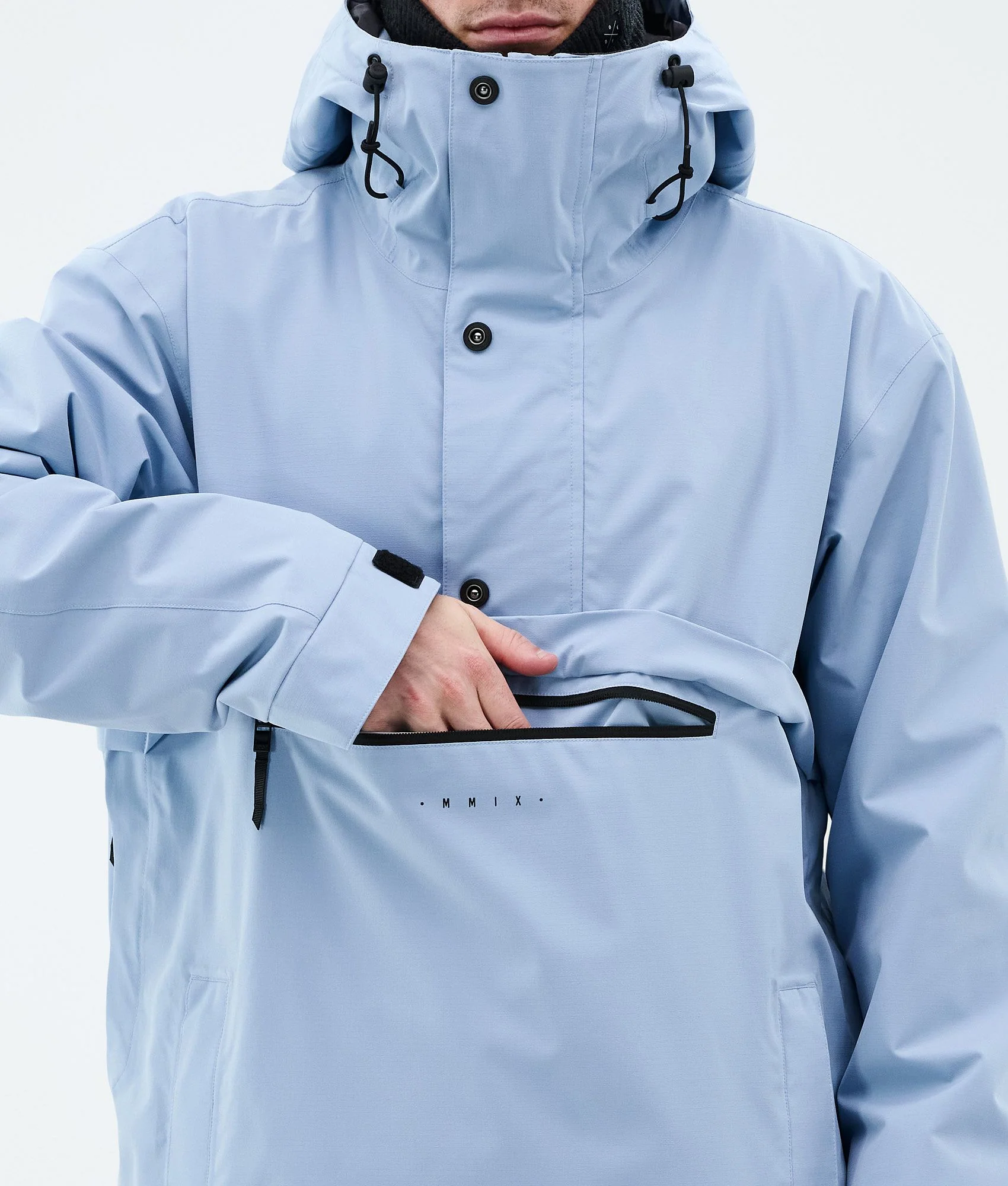 Snowboard Jacket Men Light Blue