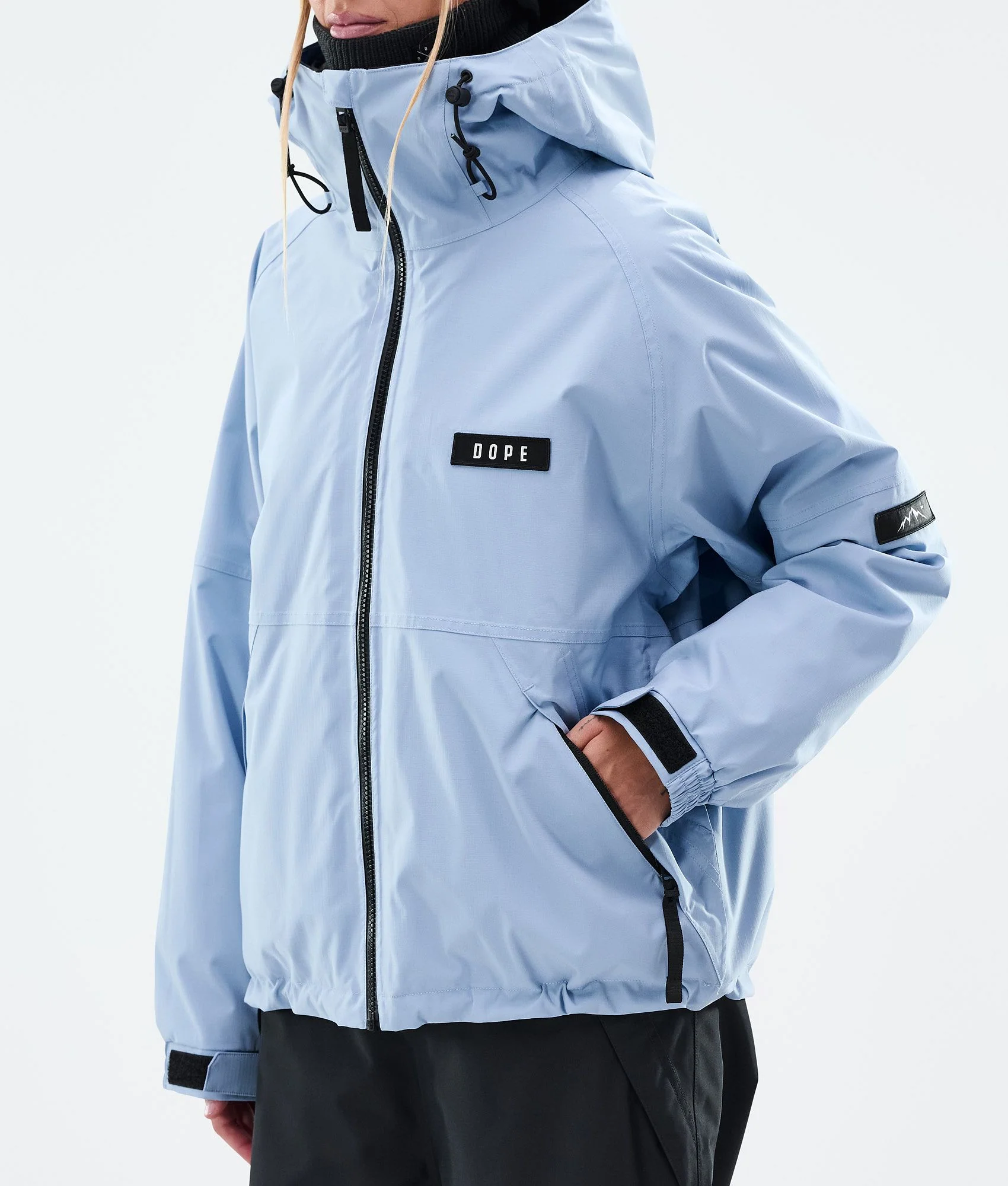 Snowboard Jacket Women Light Blue
