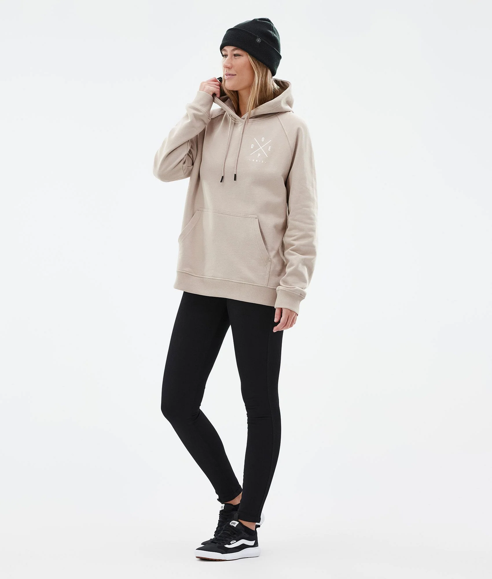 Hoodie Women 2X-Up Sand