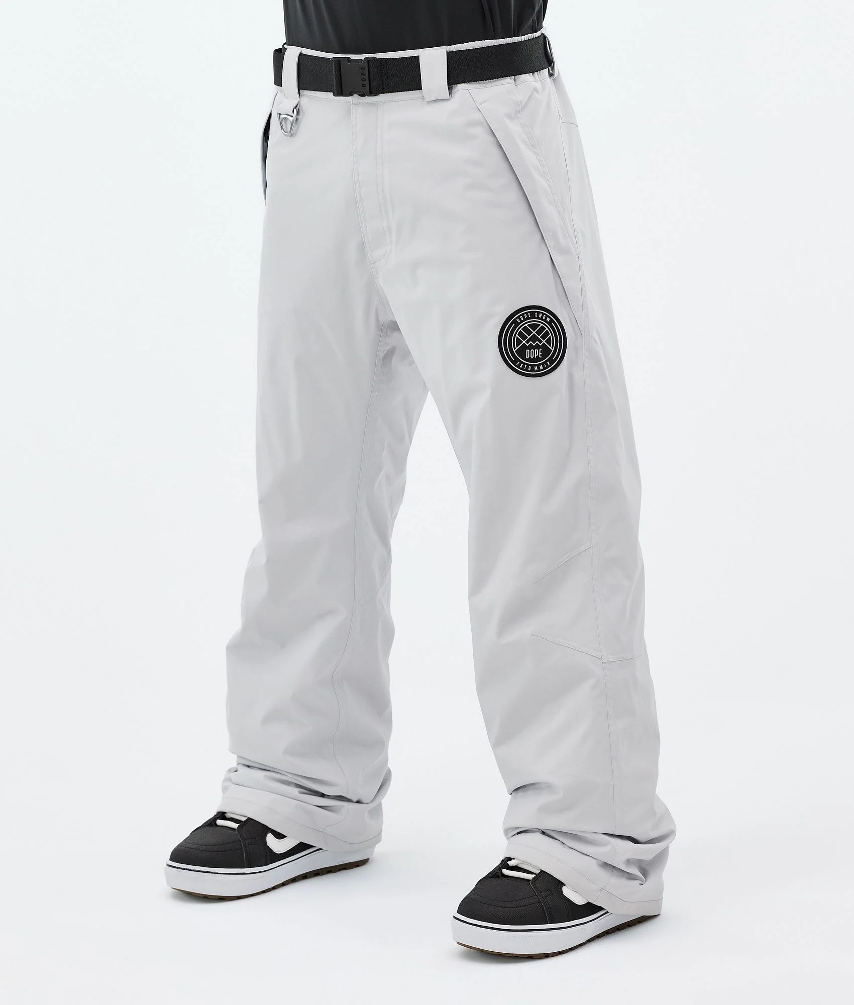 Snowboard Pants Men Light Grey